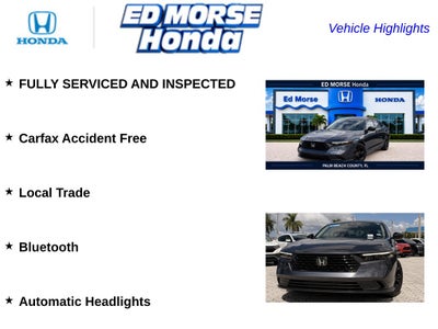 2025 Honda Accord SE