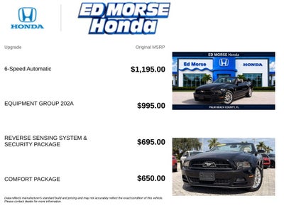 2014 Ford Mustang V6 Premium