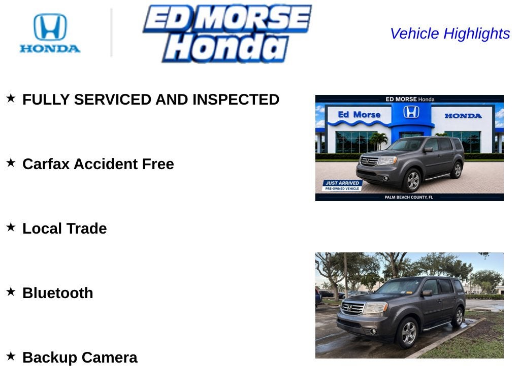 2014 Honda Pilot EX-L