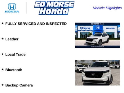 2025 Honda Pilot Touring