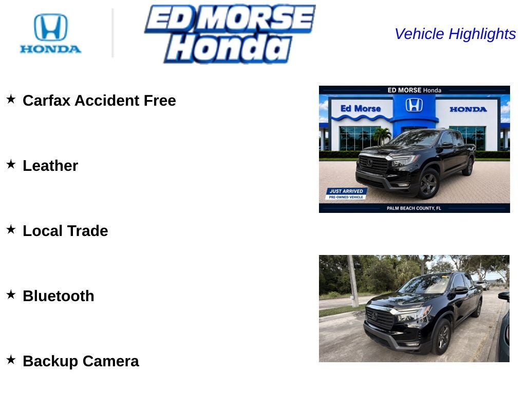2023 Honda Ridgeline RTL