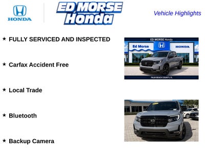 2026 Honda Ridgeline Black Edition