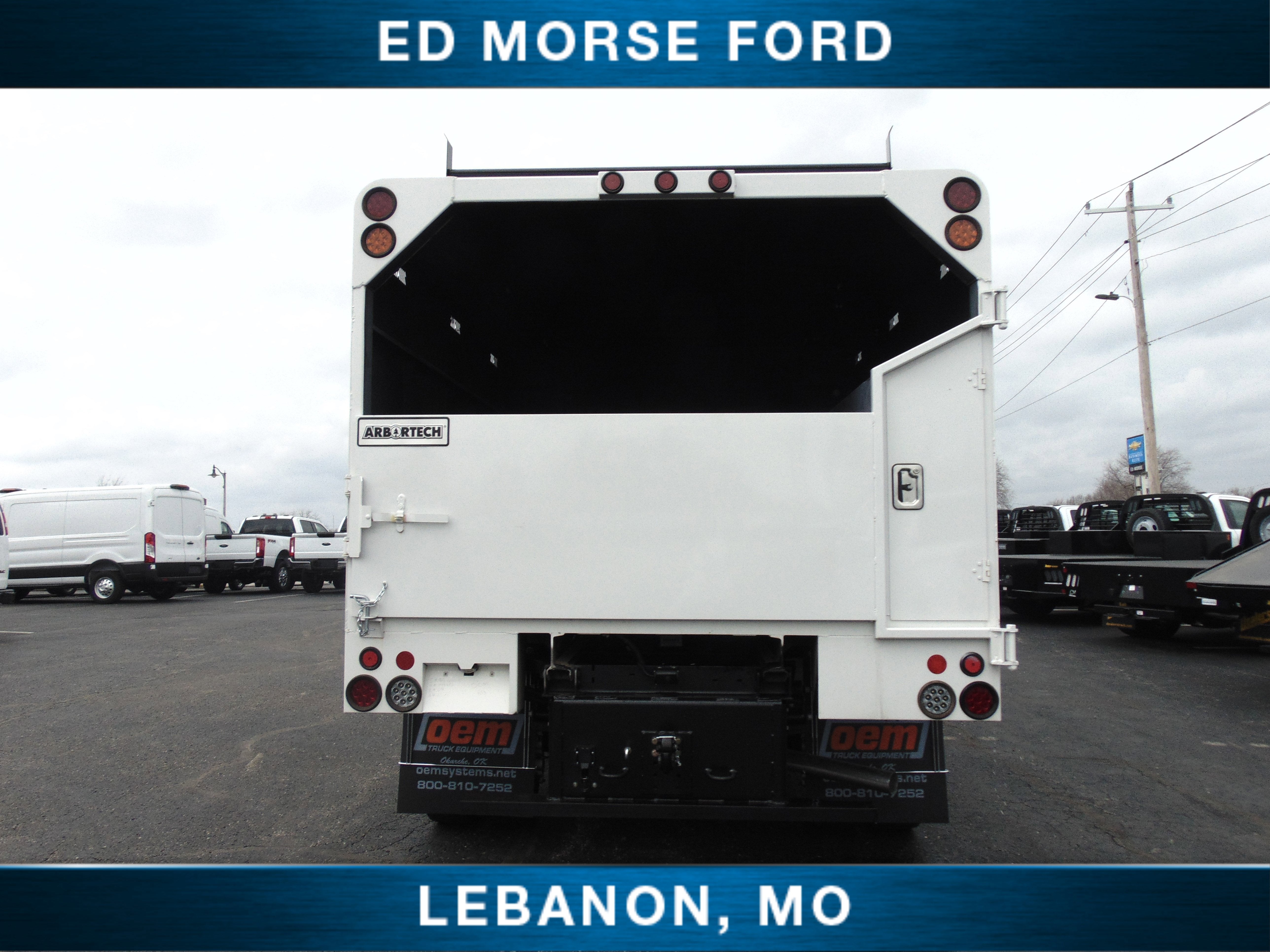 2026 Ford Super Duty F-550 DRW Arbortech 12' Chipper Body