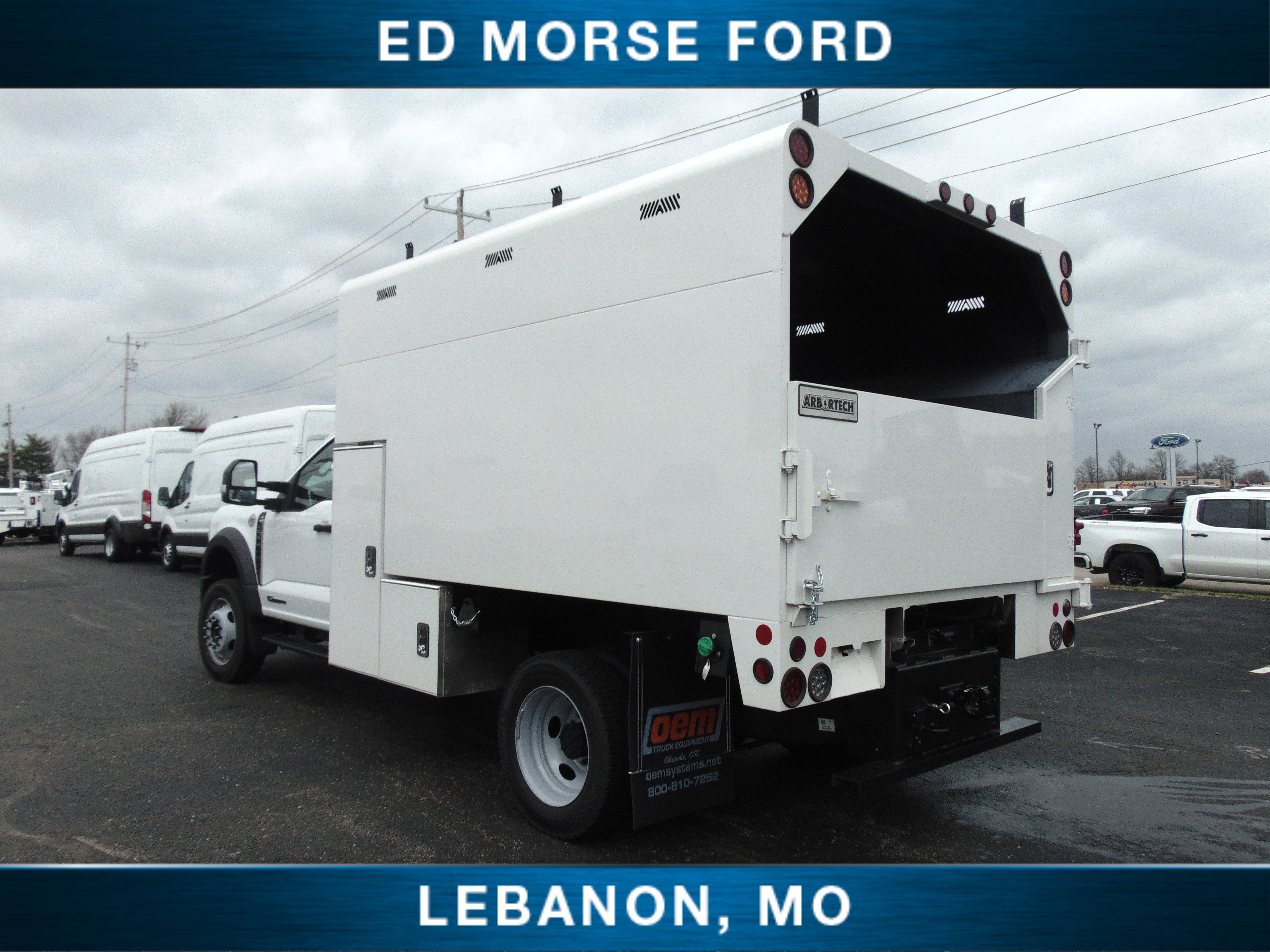 2026 Ford Super Duty F-550 DRW Arbortech 12' Chipper Body