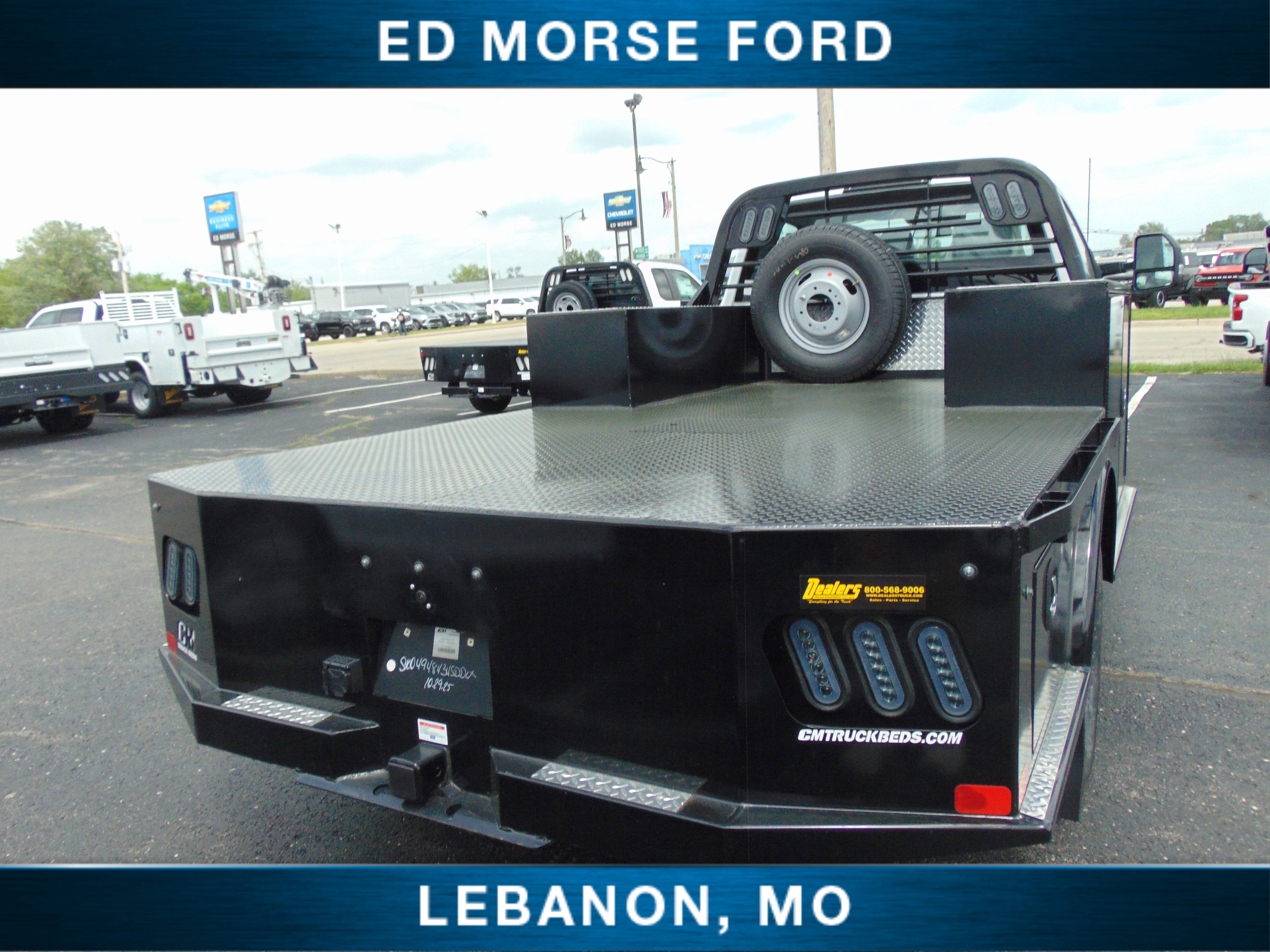 2026 Ford Super Duty F-350 DRW CM SK Steel Utility Gooseneck Body