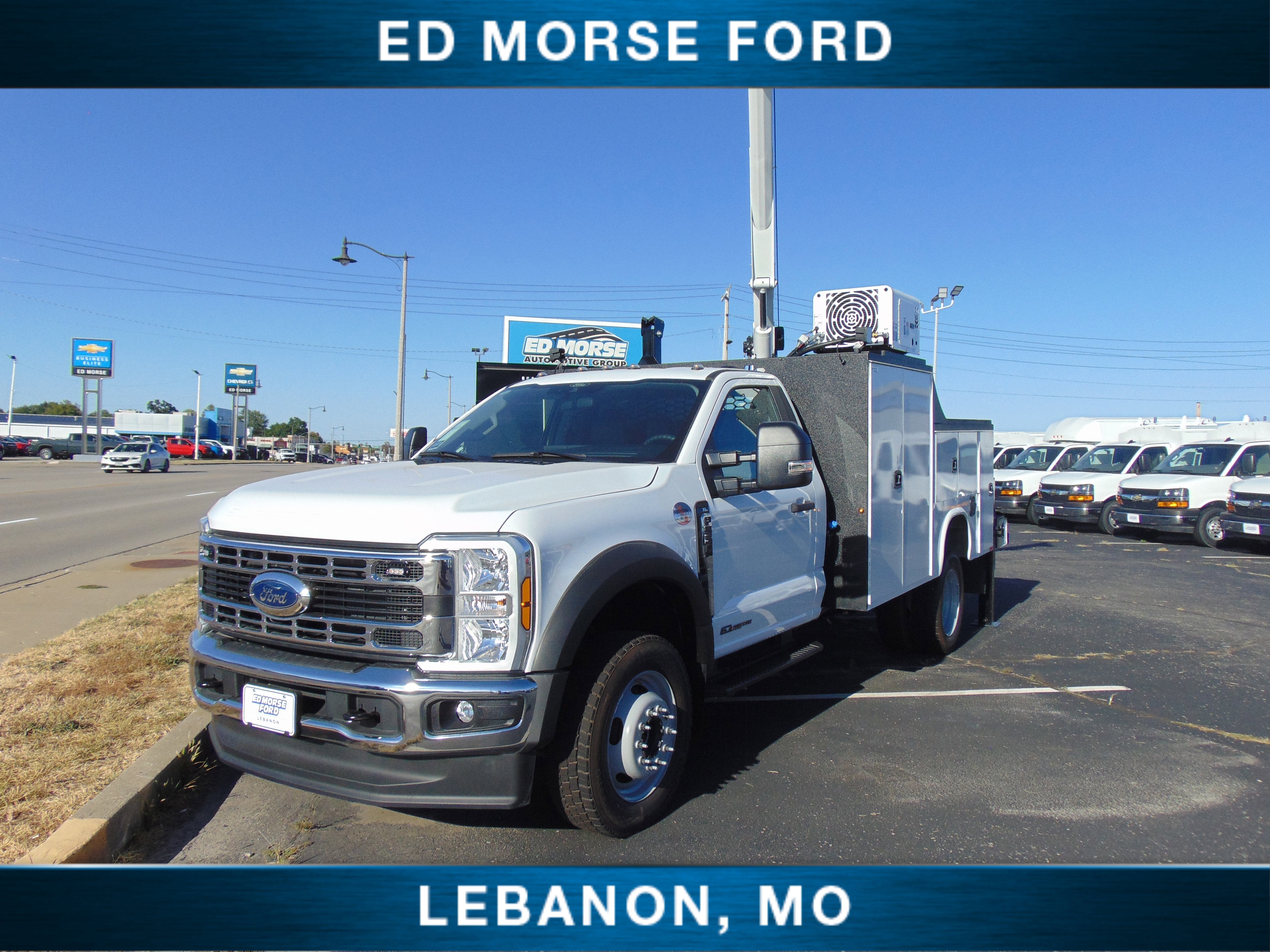 2024 Ford Super Duty F-550 DRW Knapheide KMT Crane Truck