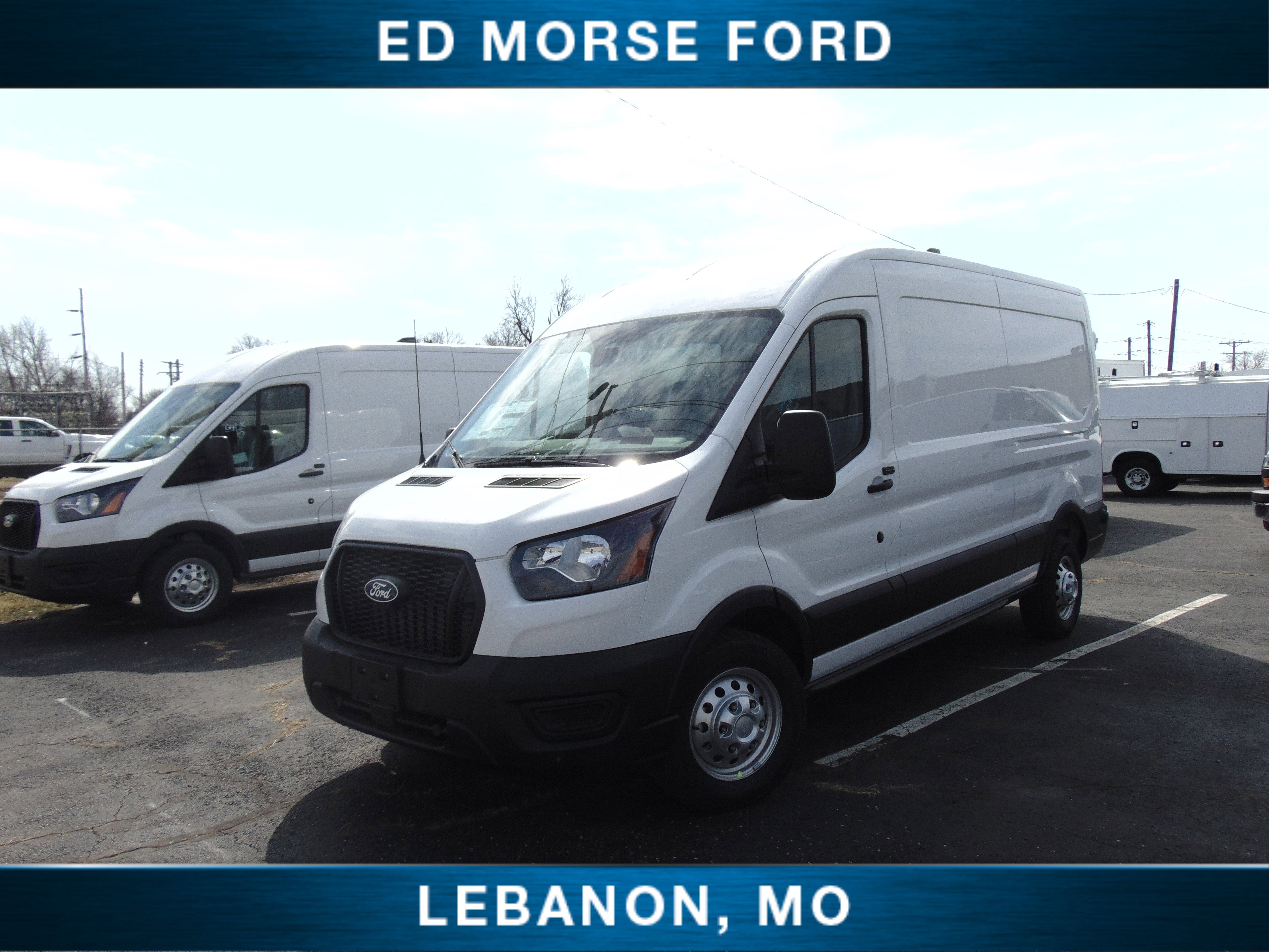 2026 Ford Transit Cargo Van Sprayed