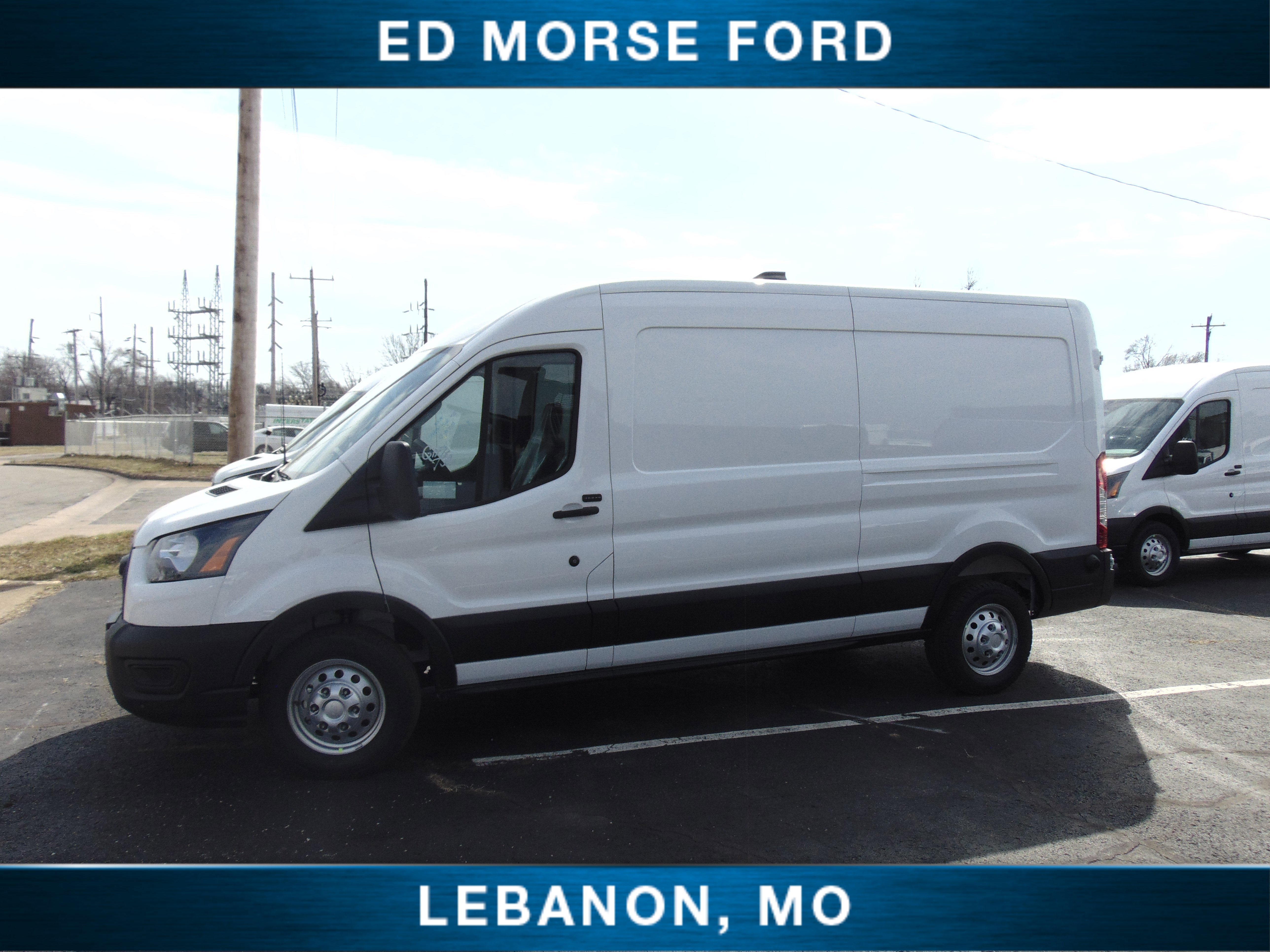 2026 Ford Transit Cargo Van Sprayed