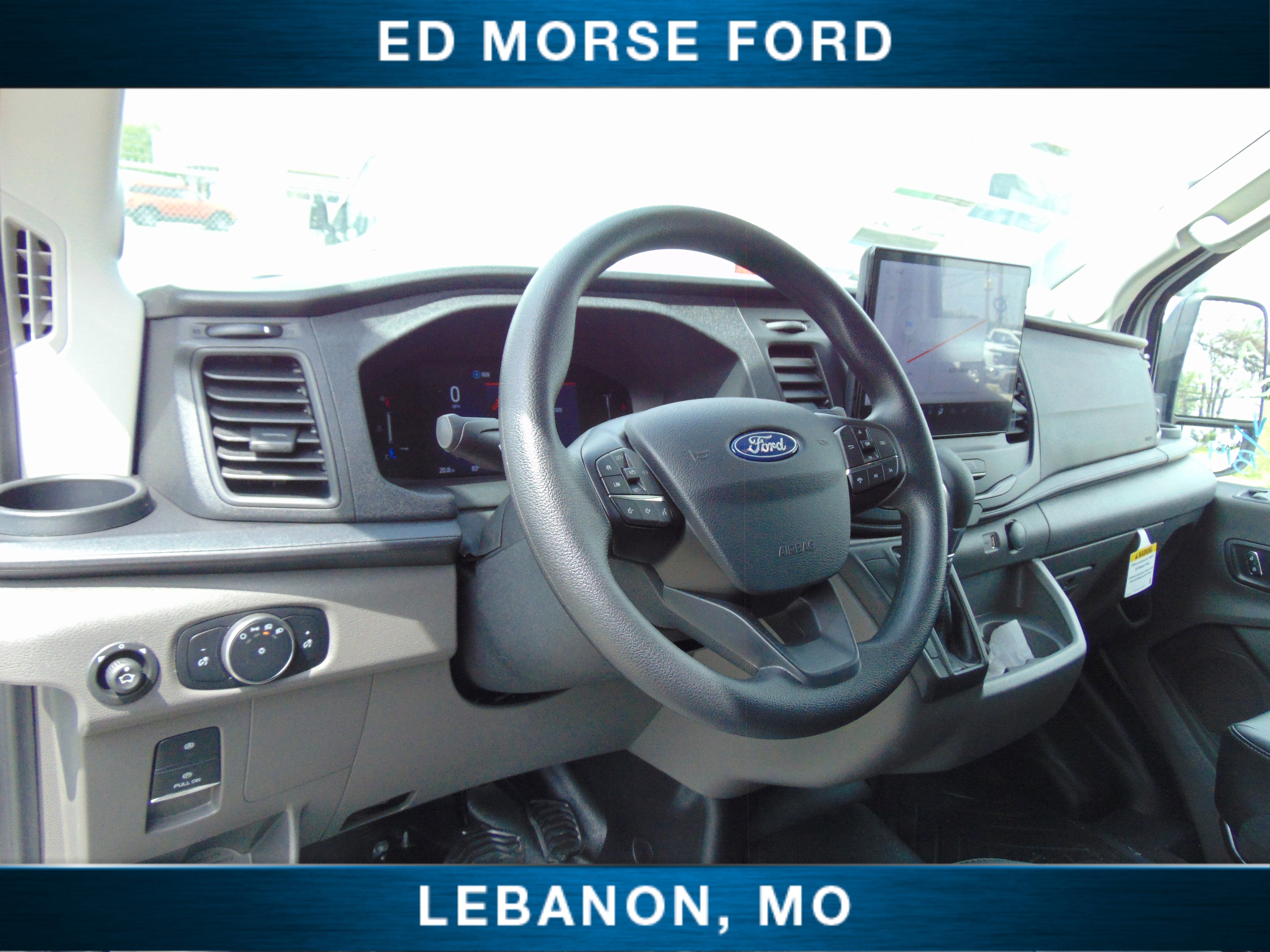 2026 Ford Transit Cargo Van sprayed and partition