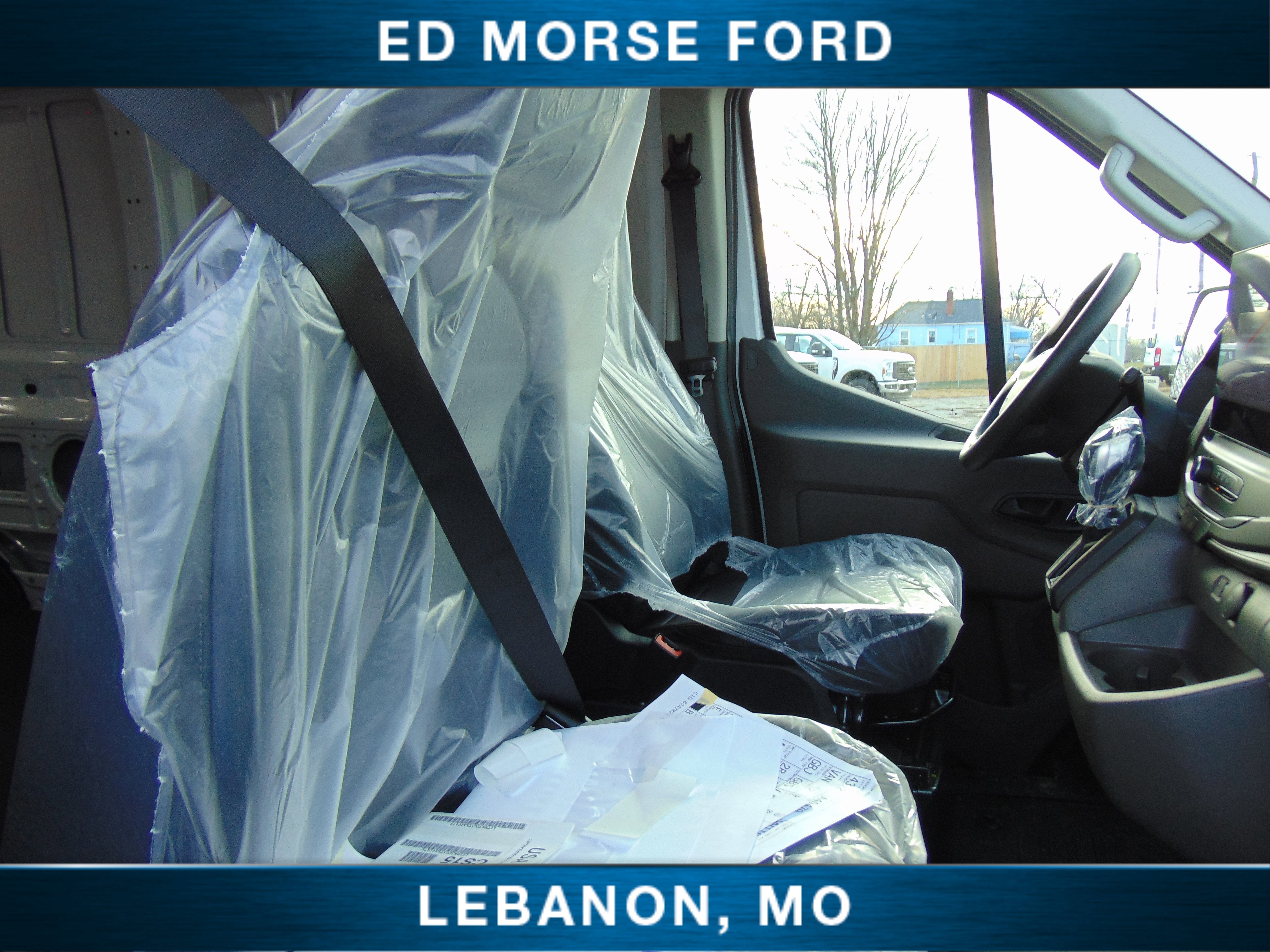 2026 Ford Transit Cargo Van Knapheide Sliding door partition