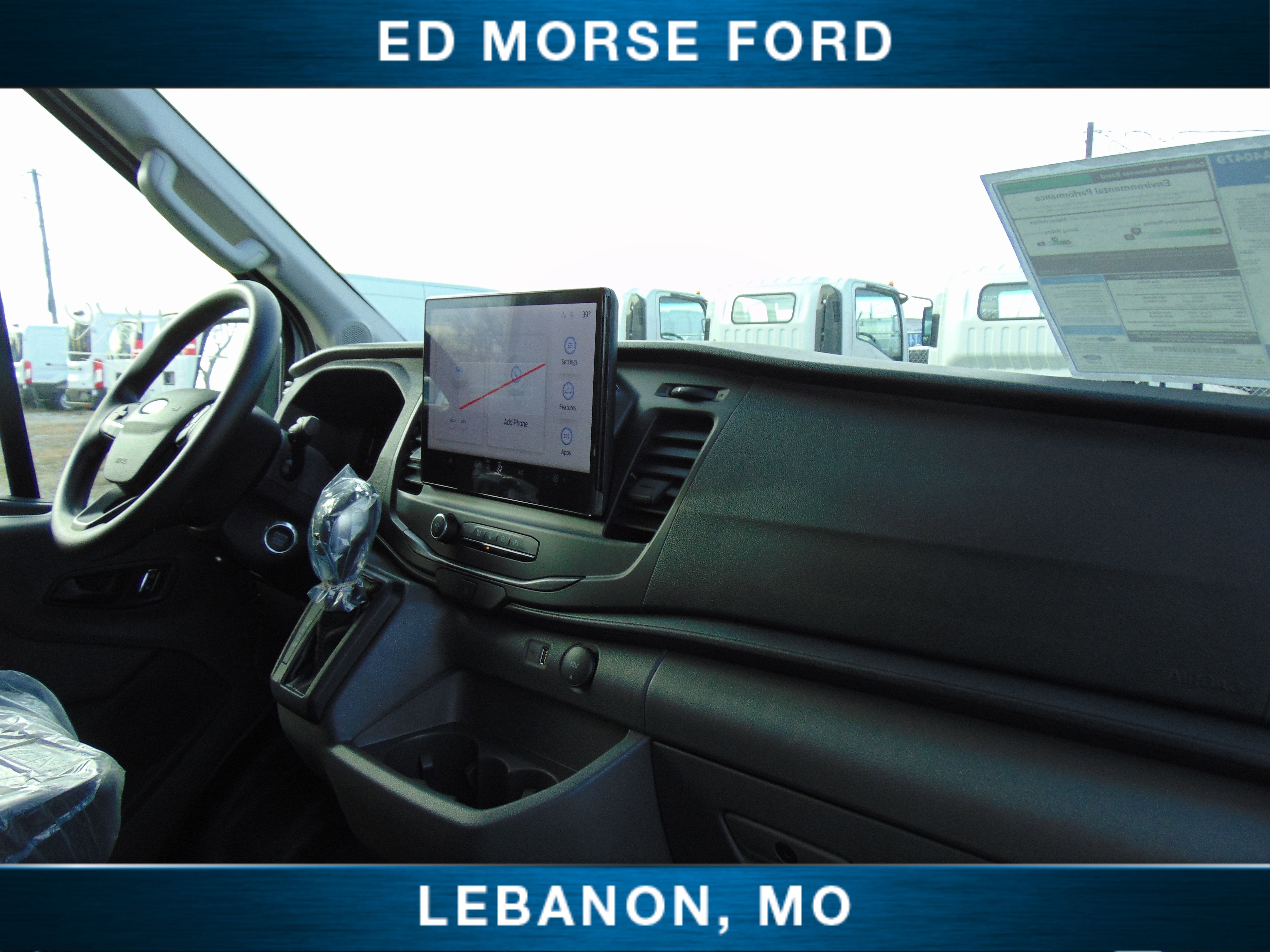 2026 Ford Transit Cargo Van Knapheide Sliding door partition