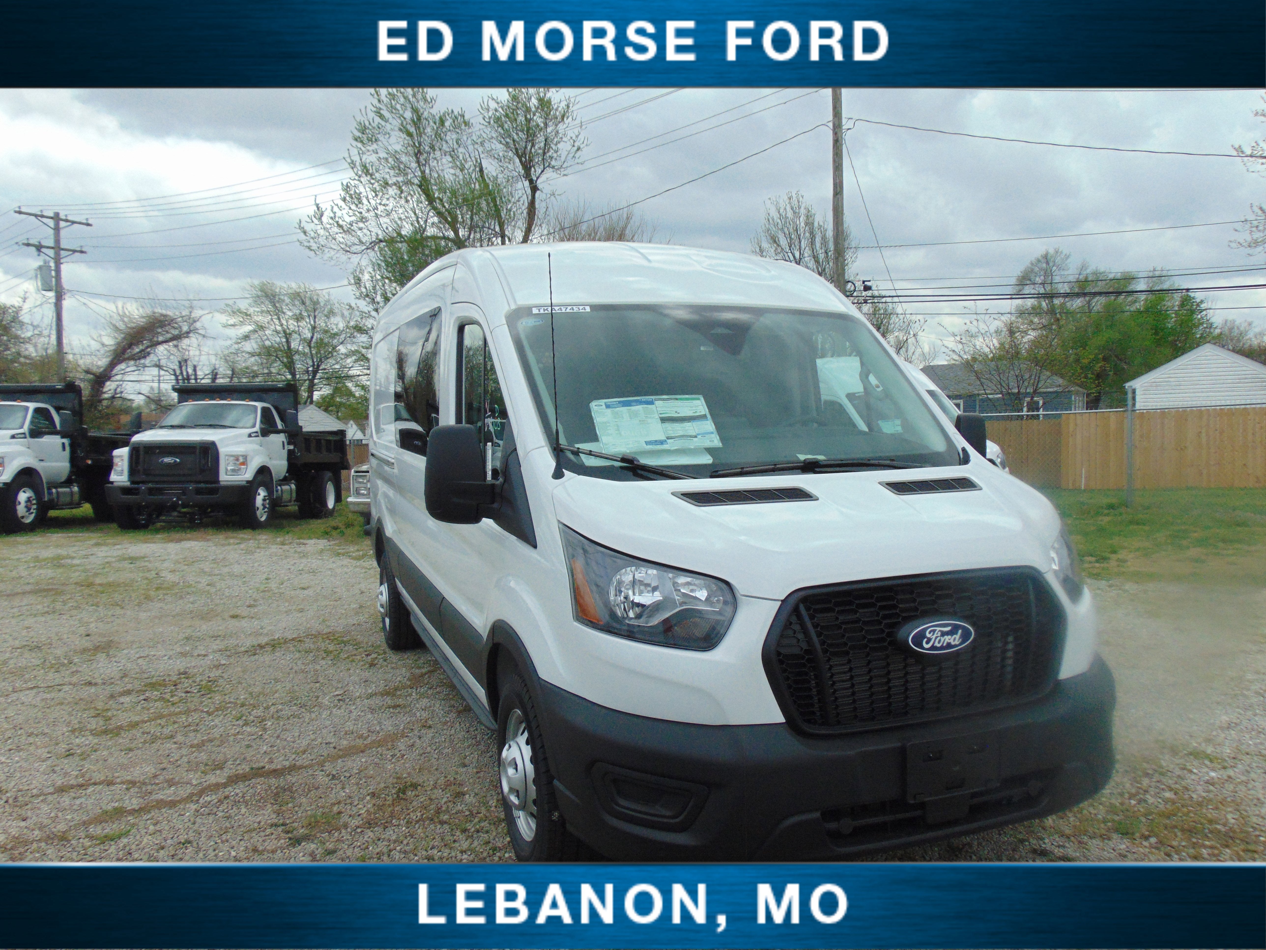 2026 Ford Transit Cargo Van Partition/sprayed/Pallet Trays