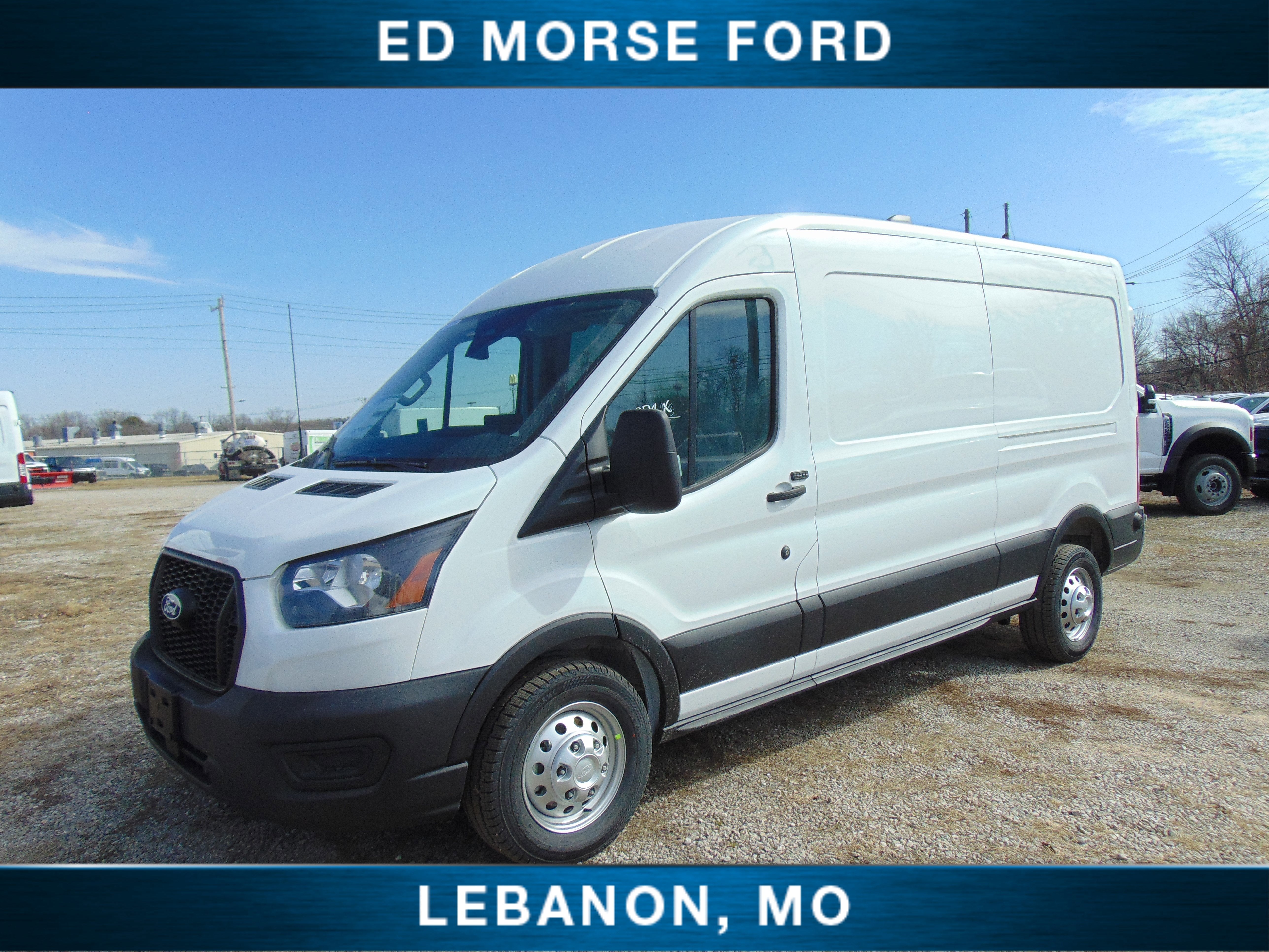 2026 Ford Transit Cargo Van Sprayed and partition