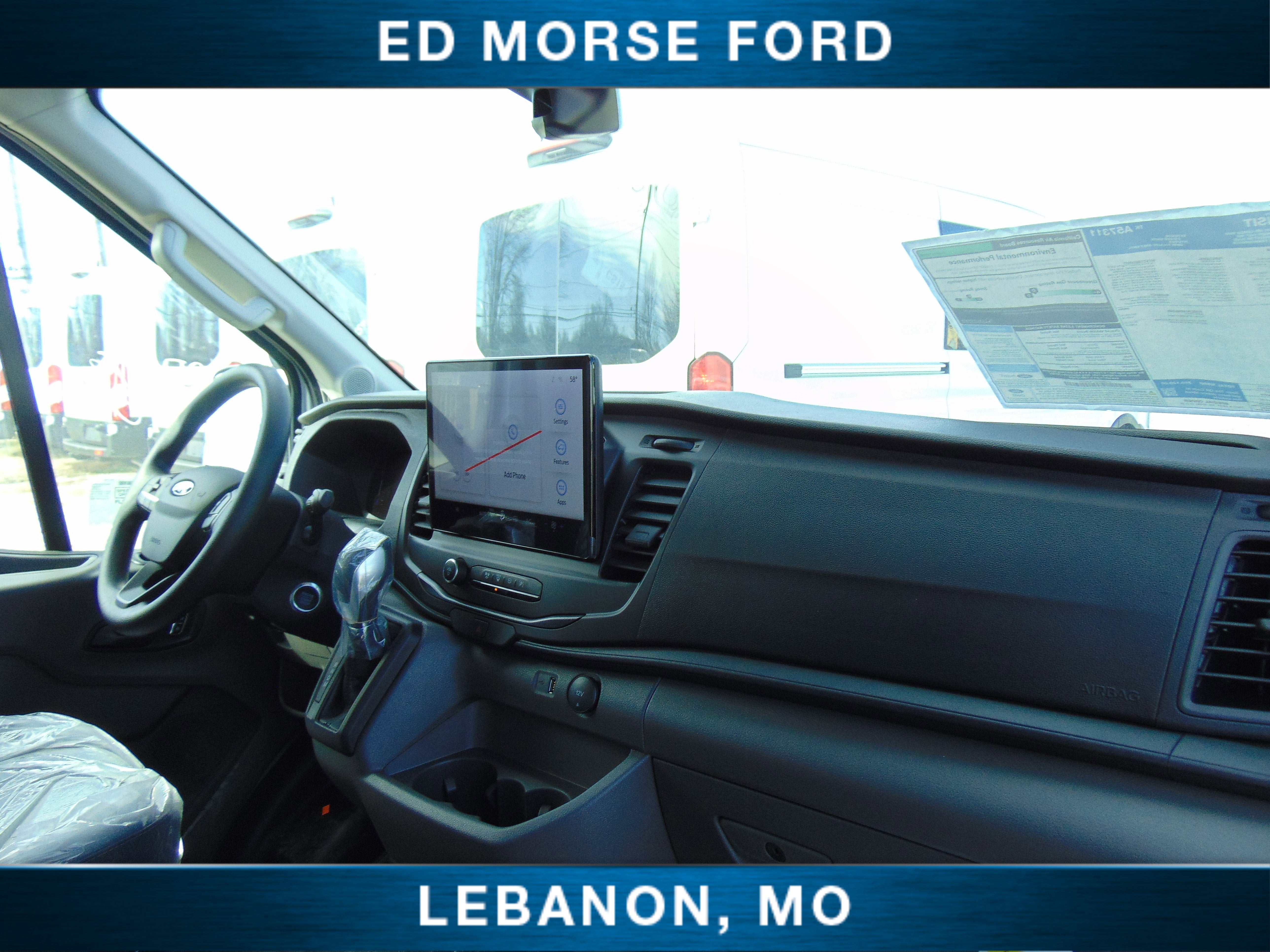 2026 Ford Transit Cargo Van Sprayed and partition