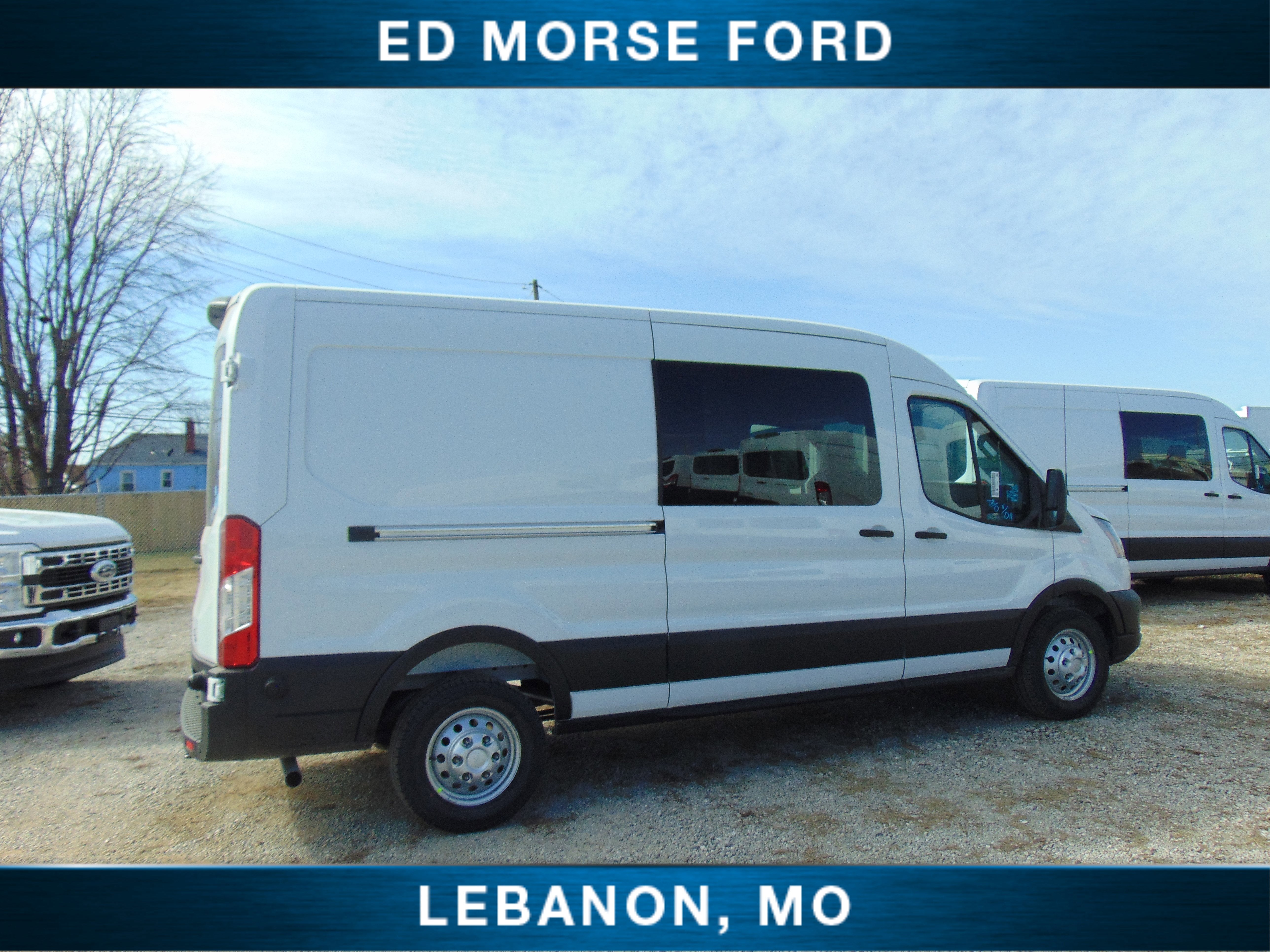 2026 Ford Transit Cargo Van Sprayed and partition