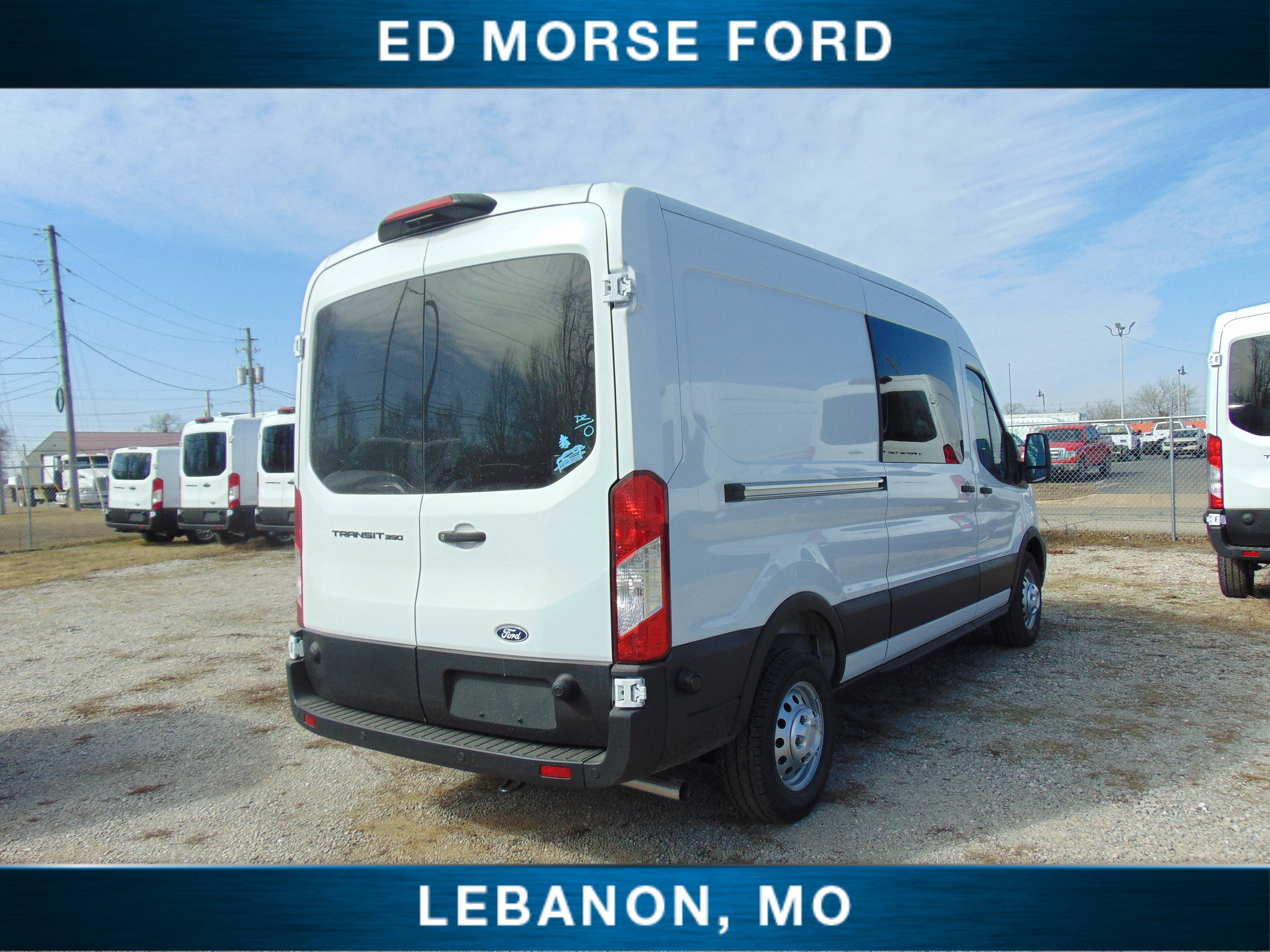 2026 Ford Transit Cargo Van Sprayed and partition