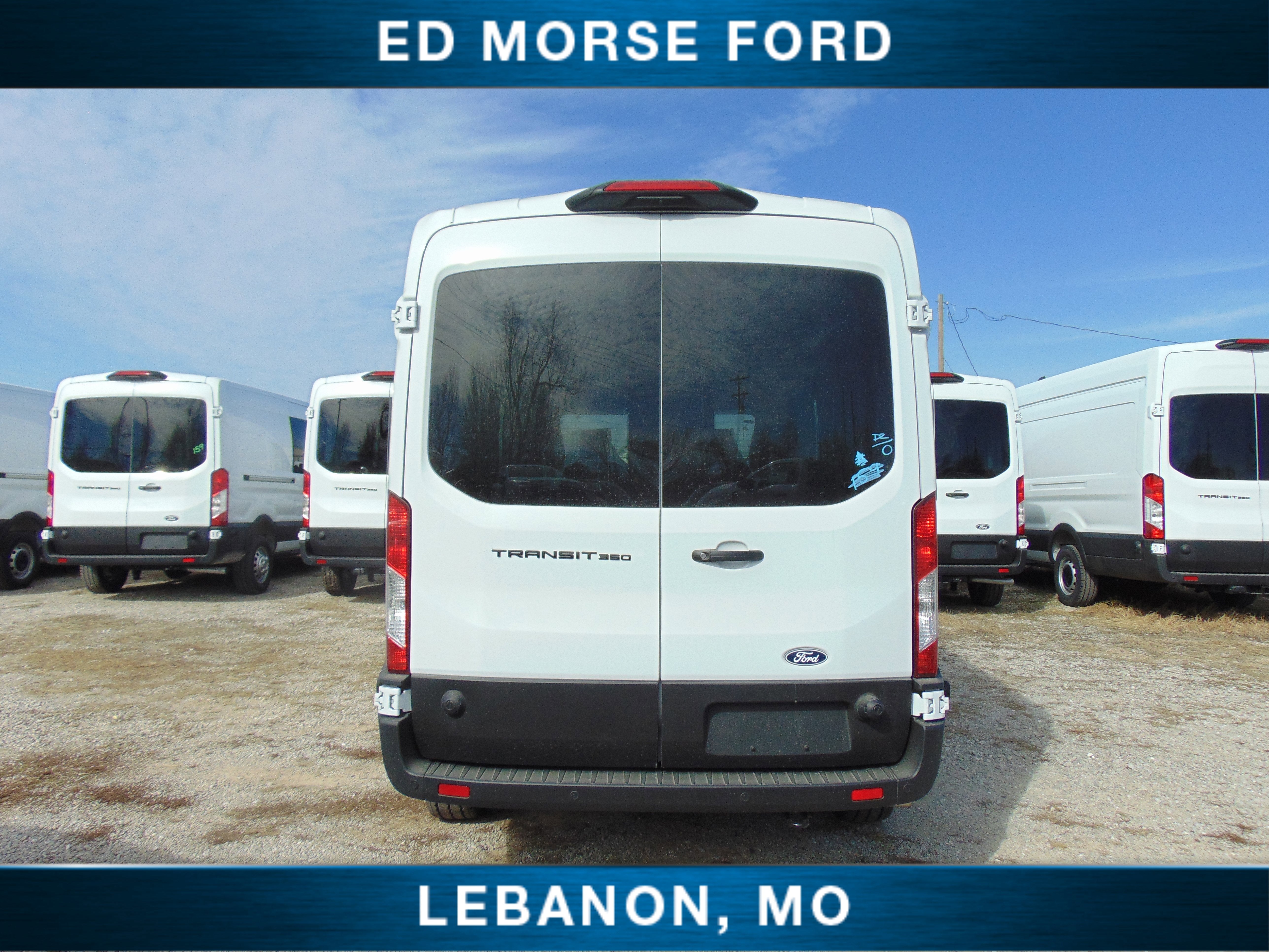 2026 Ford Transit Cargo Van Sprayed and partition