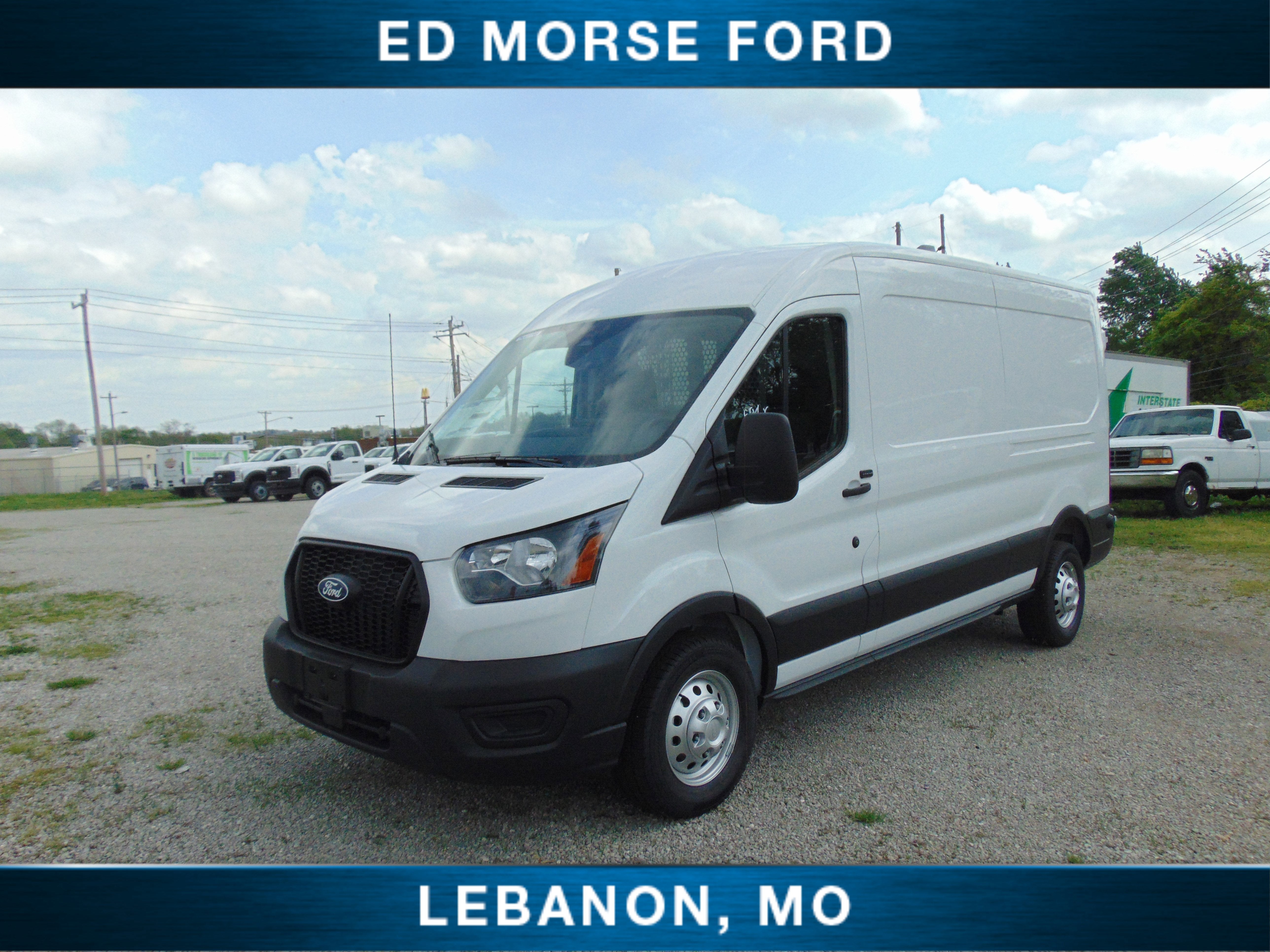 2026 Ford Transit Cargo Van sprayed, Partition and Pallet Trays