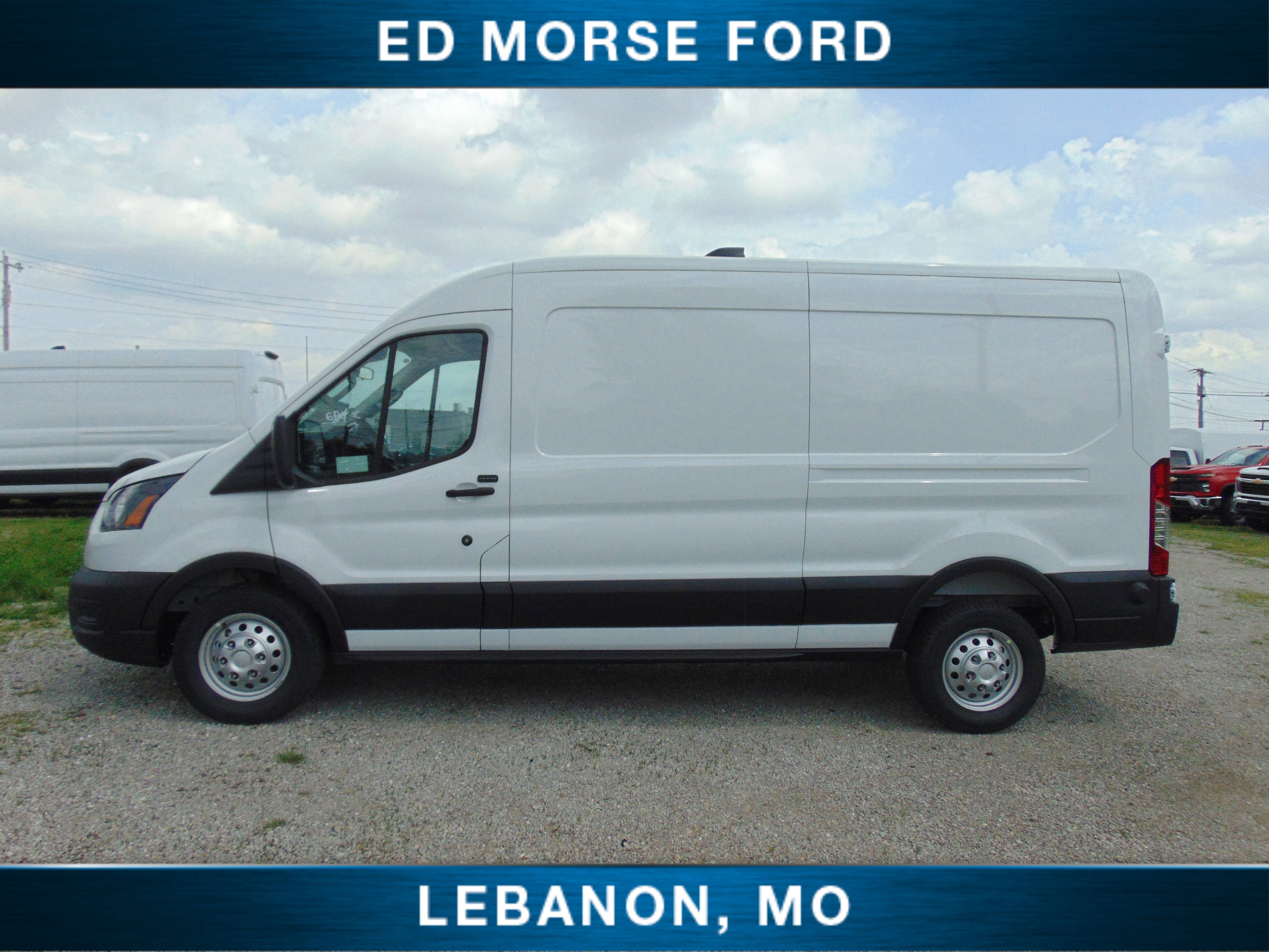 2026 Ford Transit Cargo Van sprayed, Partition and Pallet Trays