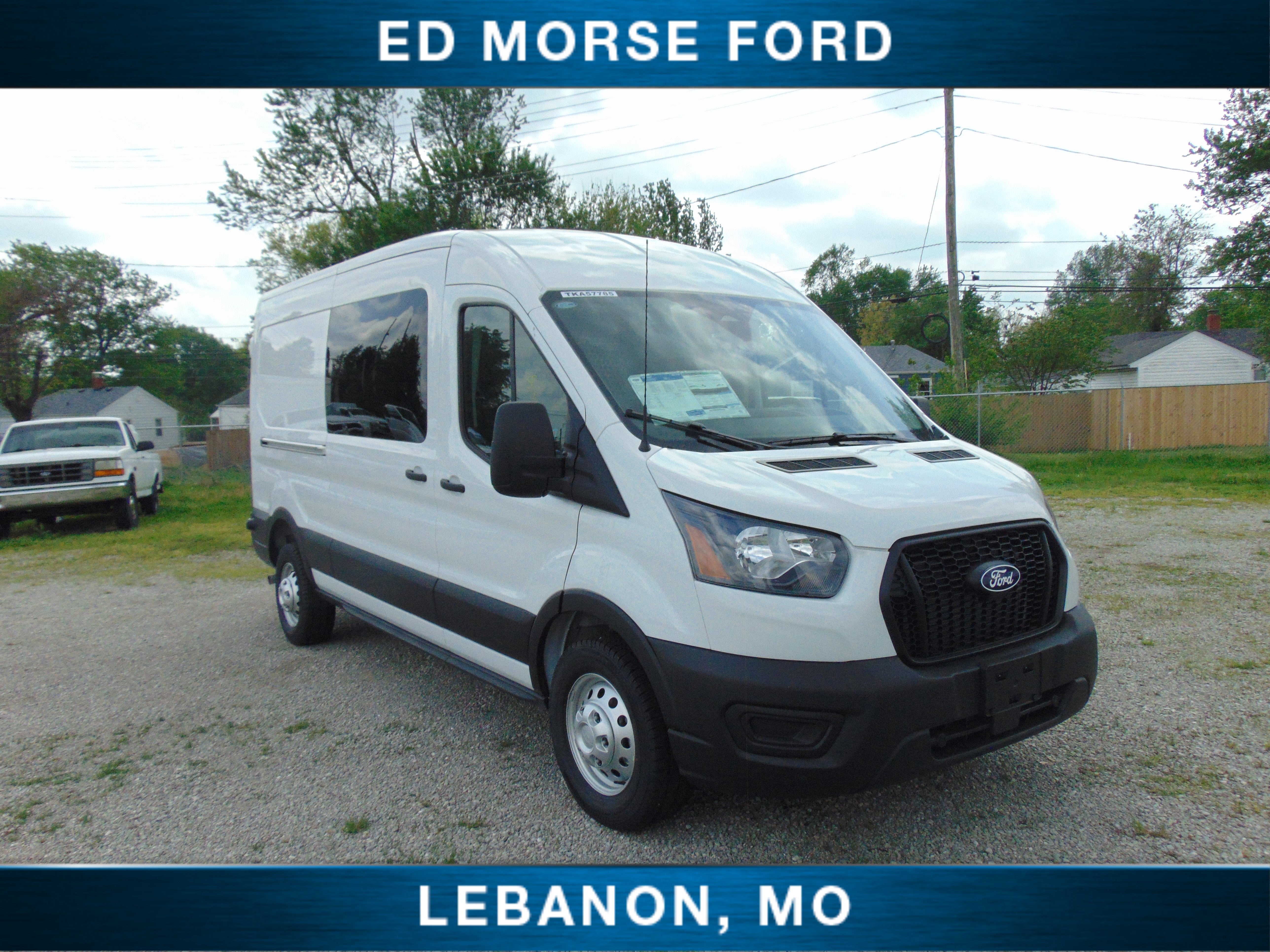 2026 Ford Transit Cargo Van sprayed, Partition and Pallet Trays