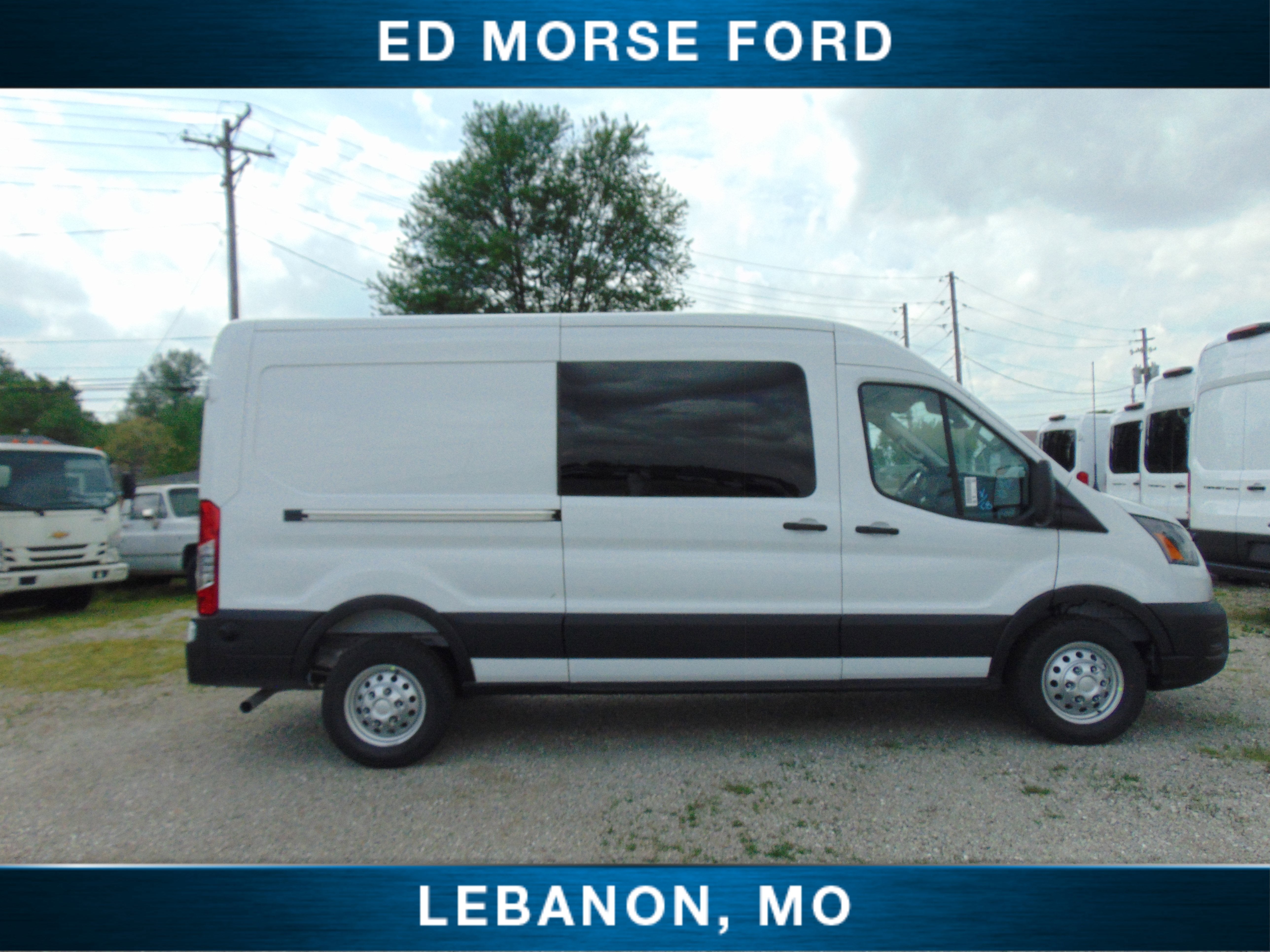 2026 Ford Transit Cargo Van sprayed, Partition and Pallet Trays