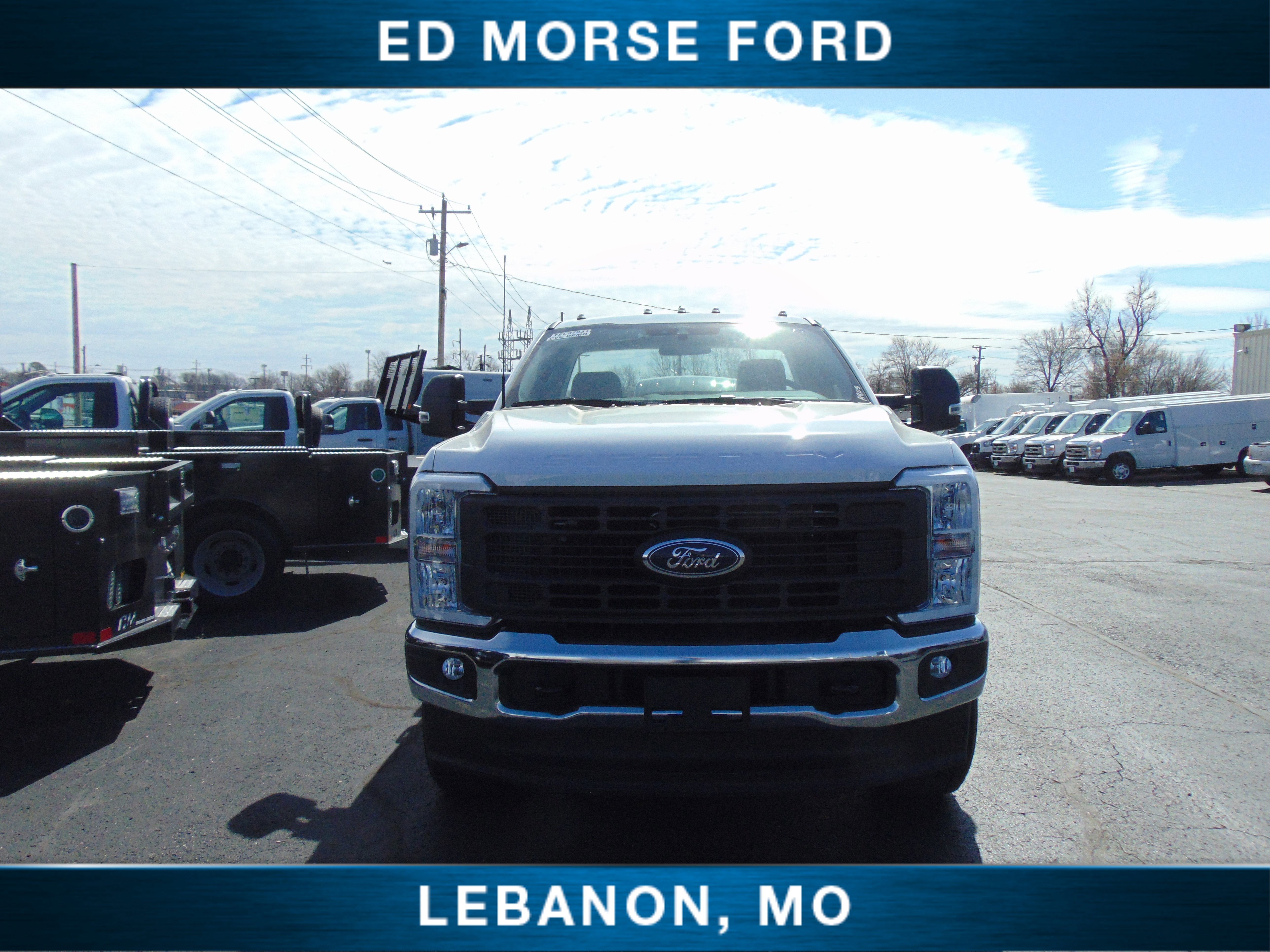 2026 Ford Super Duty F-350 SRW Knapheide 8' Utility Service Body w/Bedliner