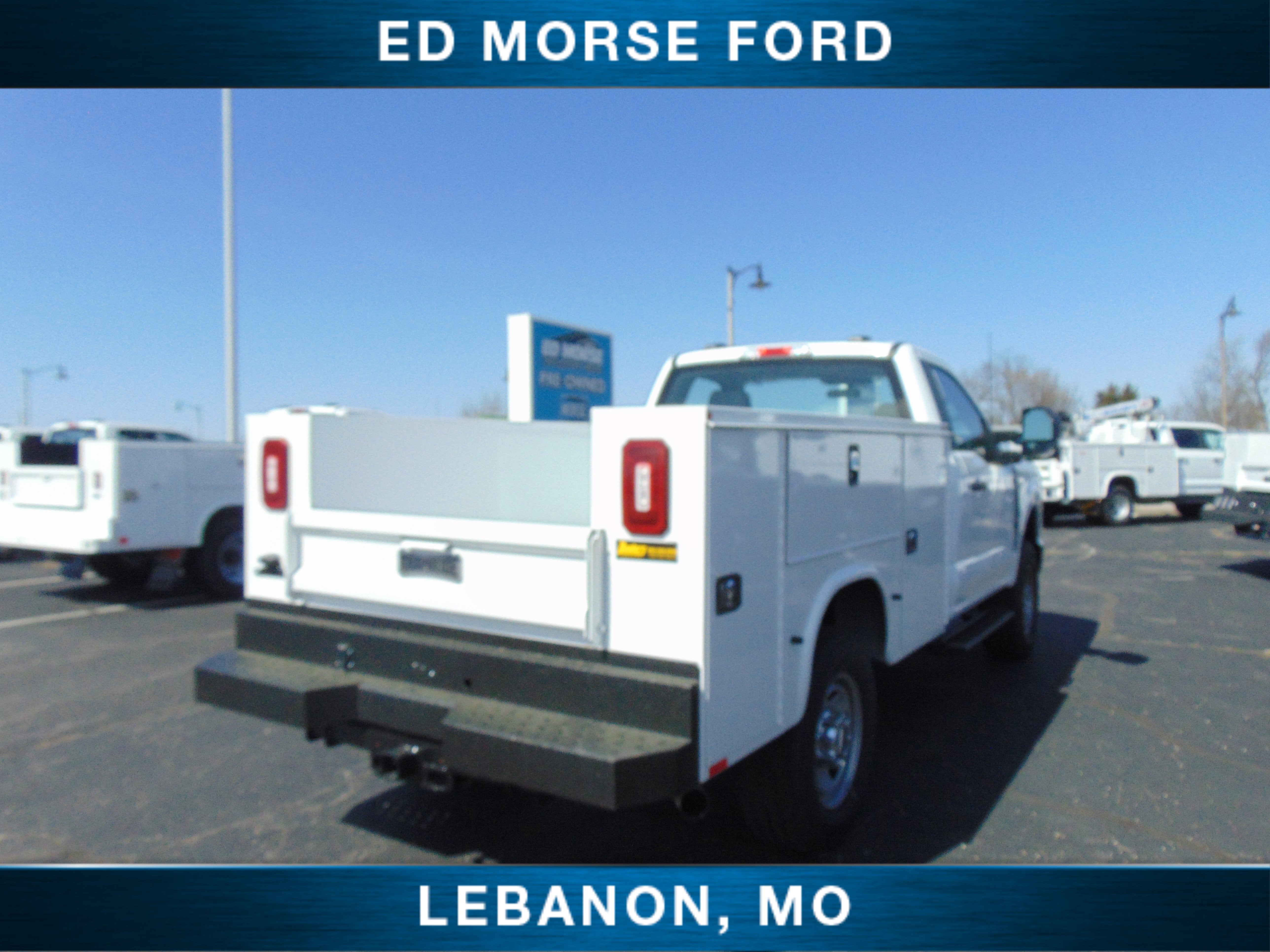 2026 Ford Super Duty F-350 SRW Knapheide 8' Utility Service Body w/Bedliner