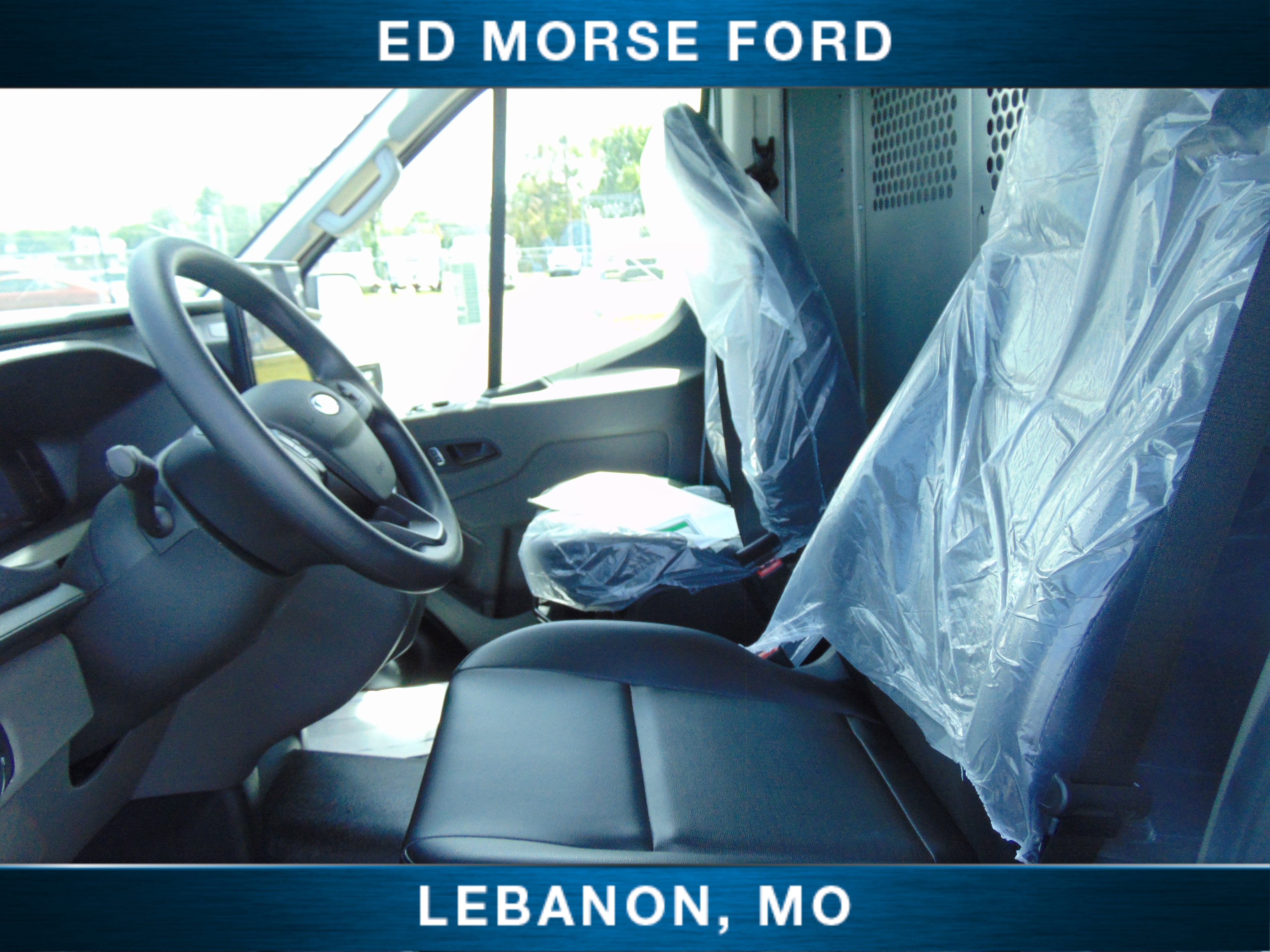2026 Ford Transit Cargo Van Partition and Sprayed