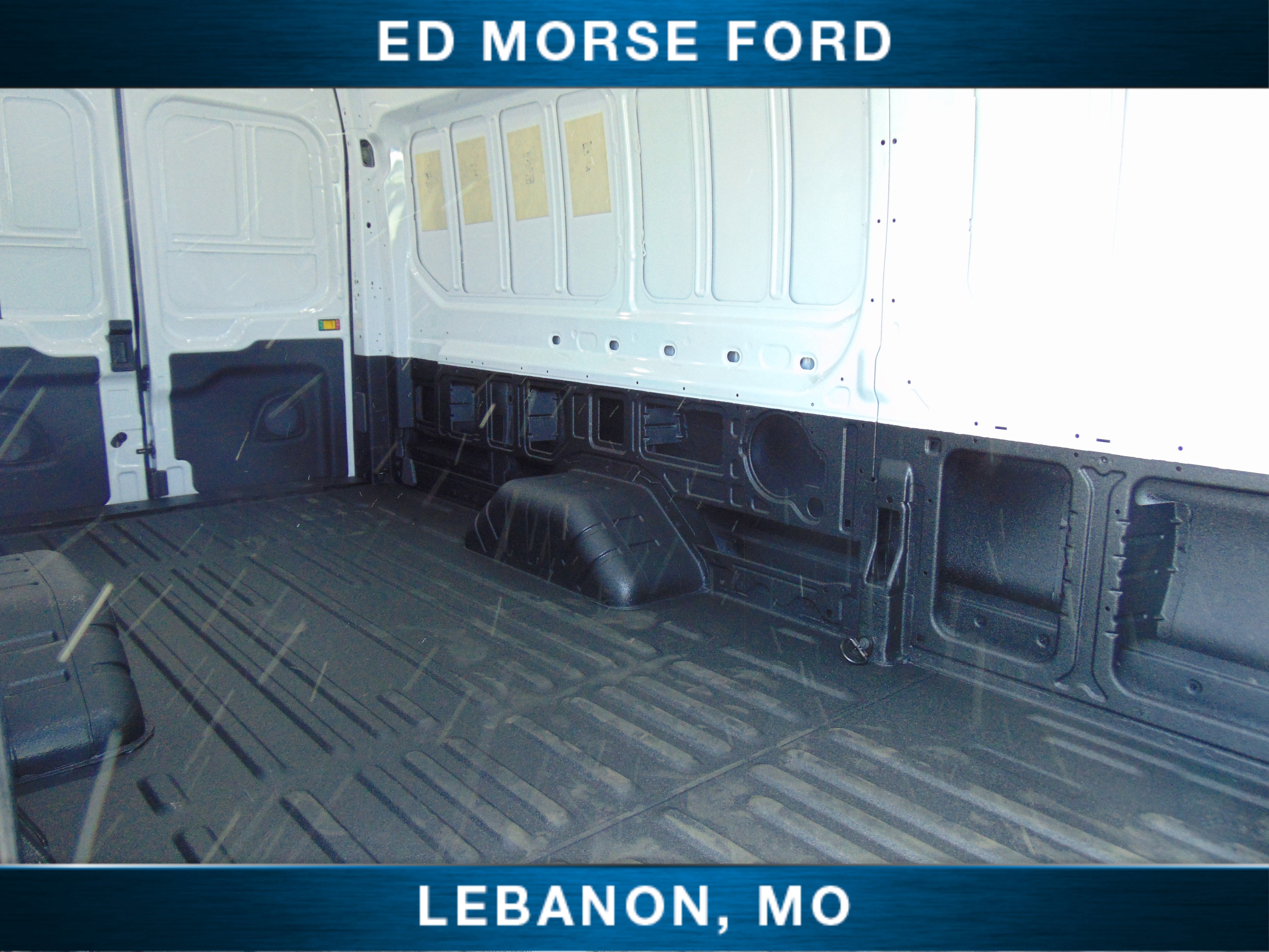 2026 Ford Transit Cargo Van Partition and Sprayed