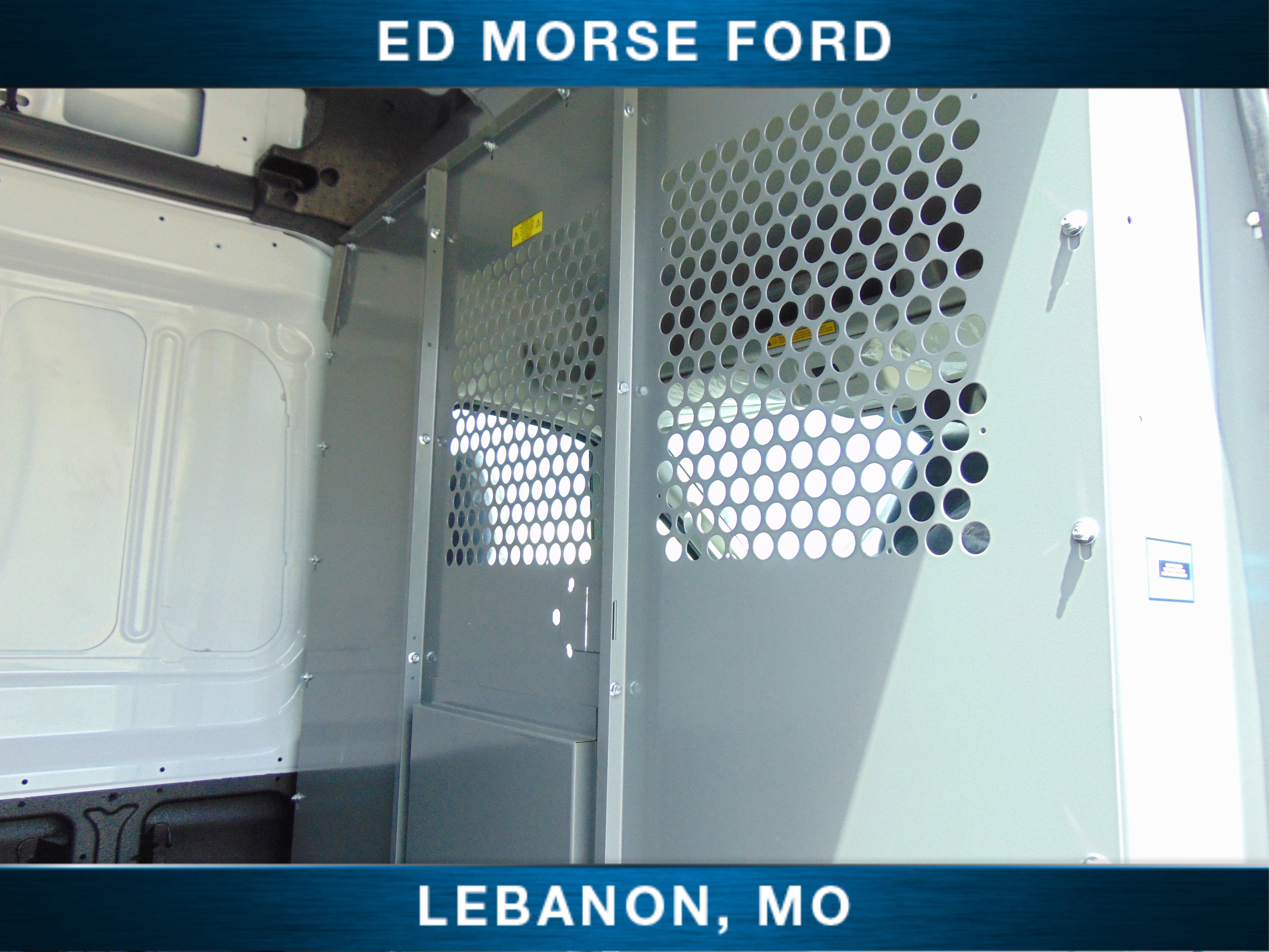2026 Ford Transit Cargo Van Partition and Sprayed