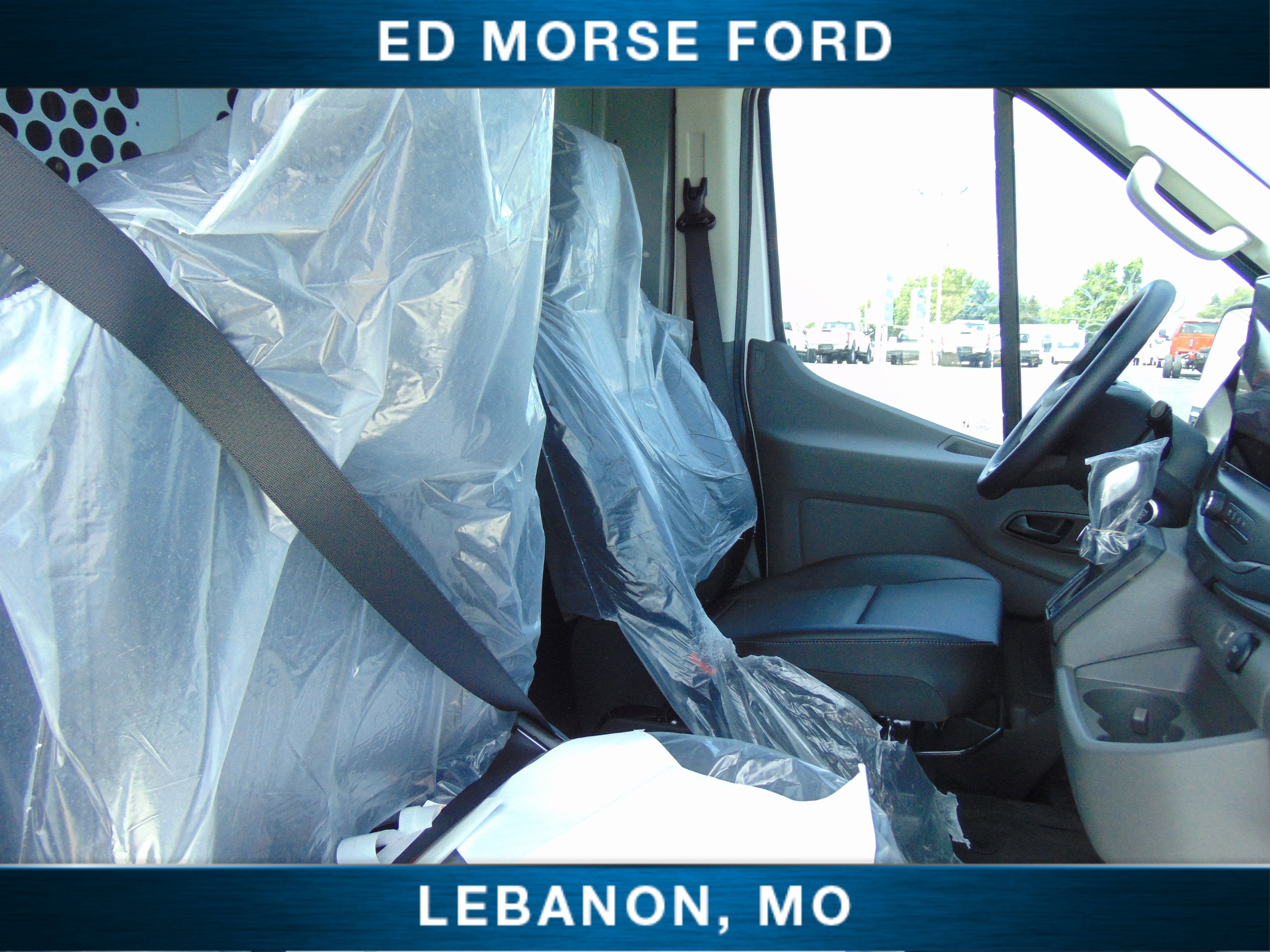 2026 Ford Transit Cargo Van Partition and Sprayed