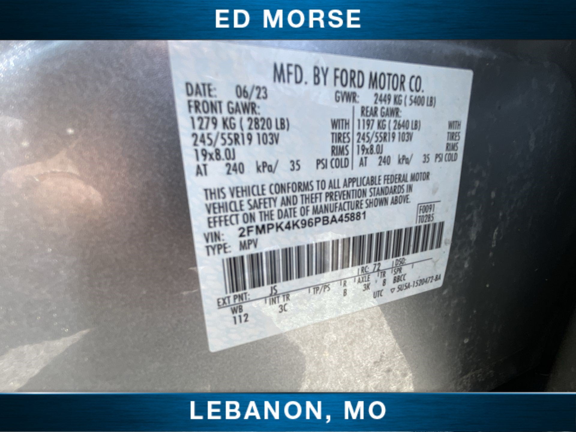 2023 Ford Edge Titanium