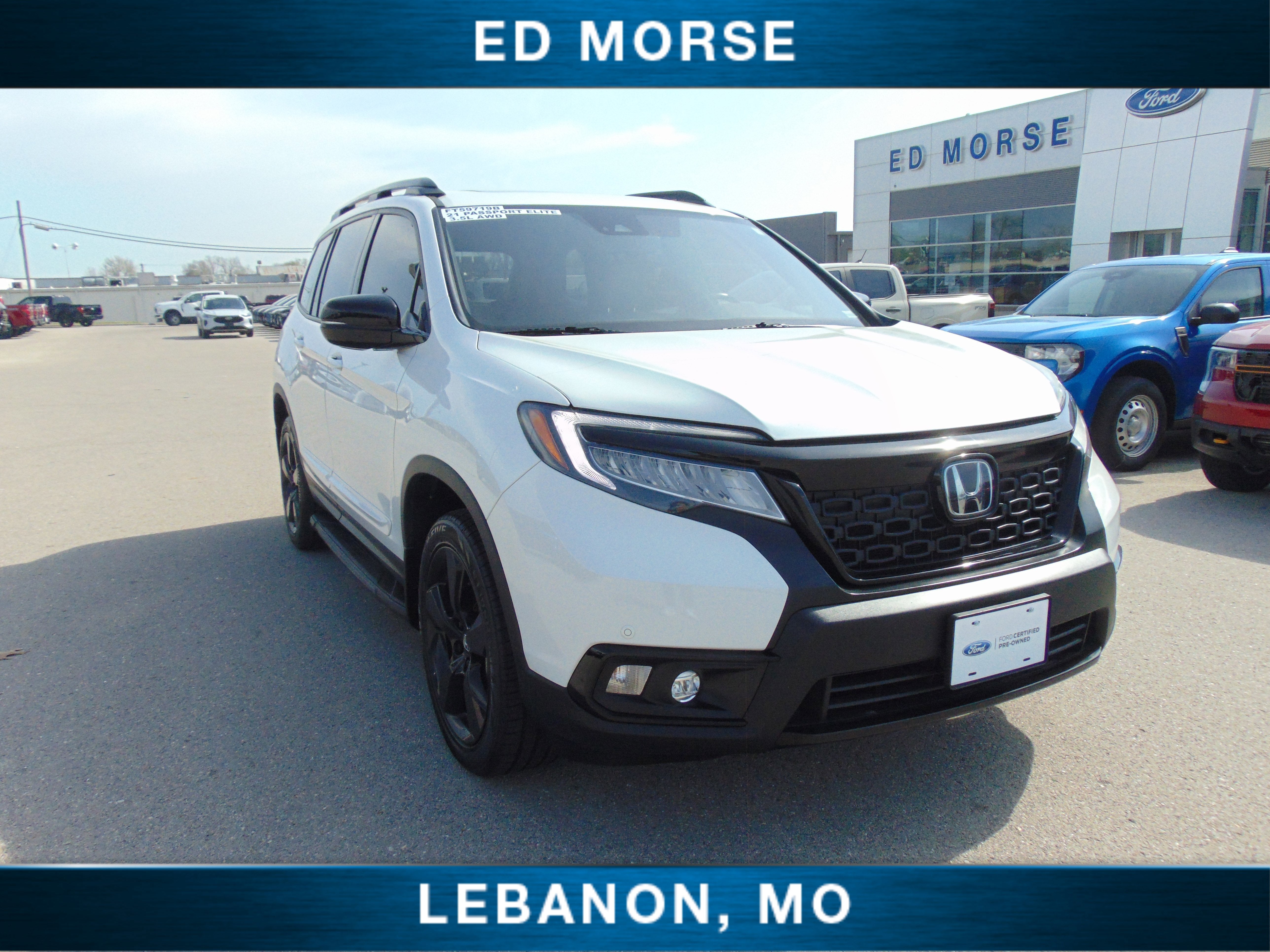 2021 Honda Passport Elite