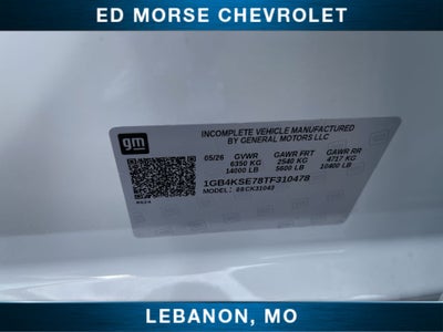 2026 Chevrolet Silverado 3500 HD Chassis Cab Work Truck