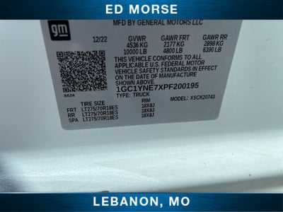 2023 Chevrolet Silverado 2500 HD LT