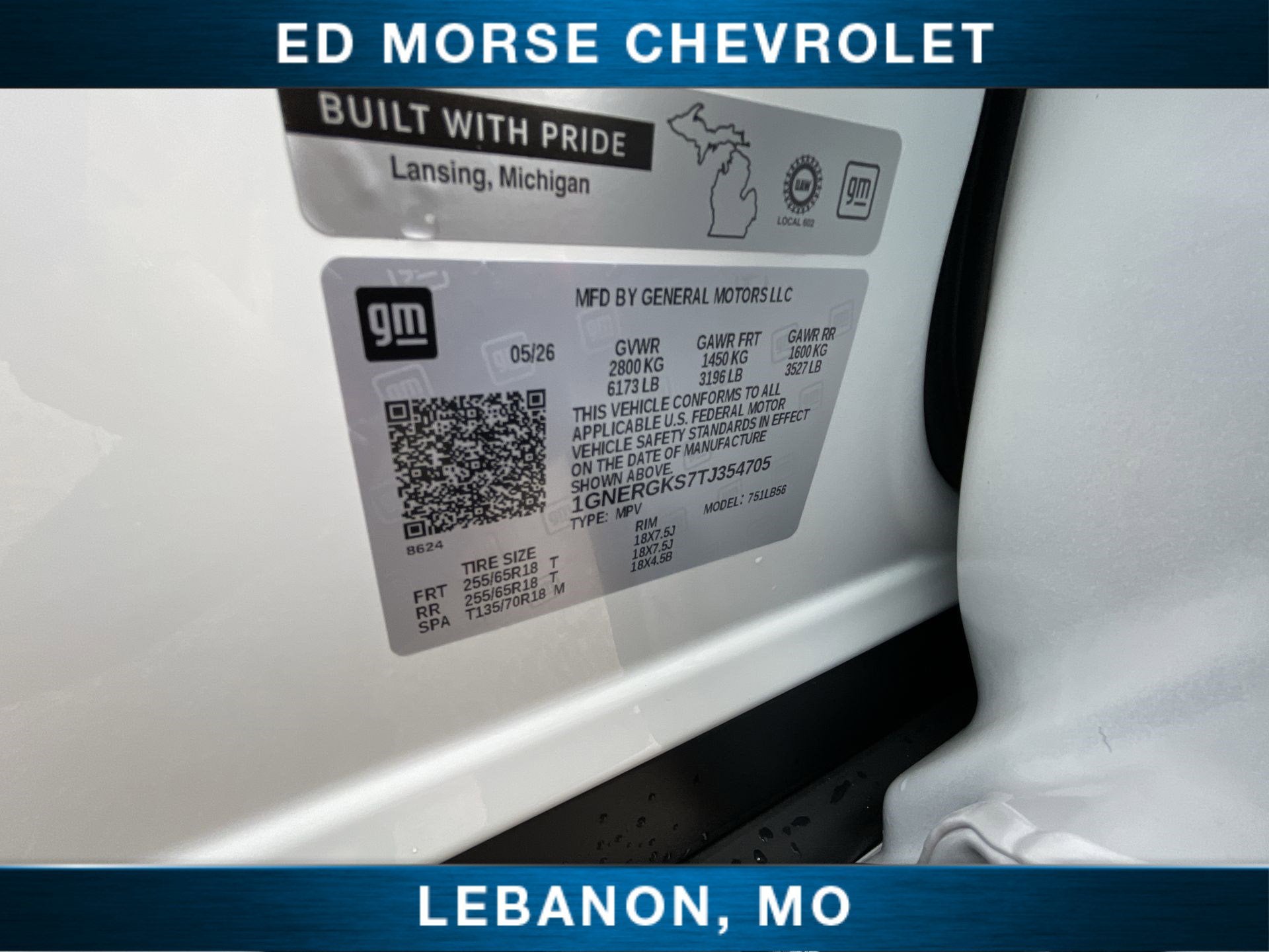 2026 Chevrolet Traverse LT