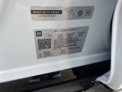 2026 Chevrolet Traverse RS