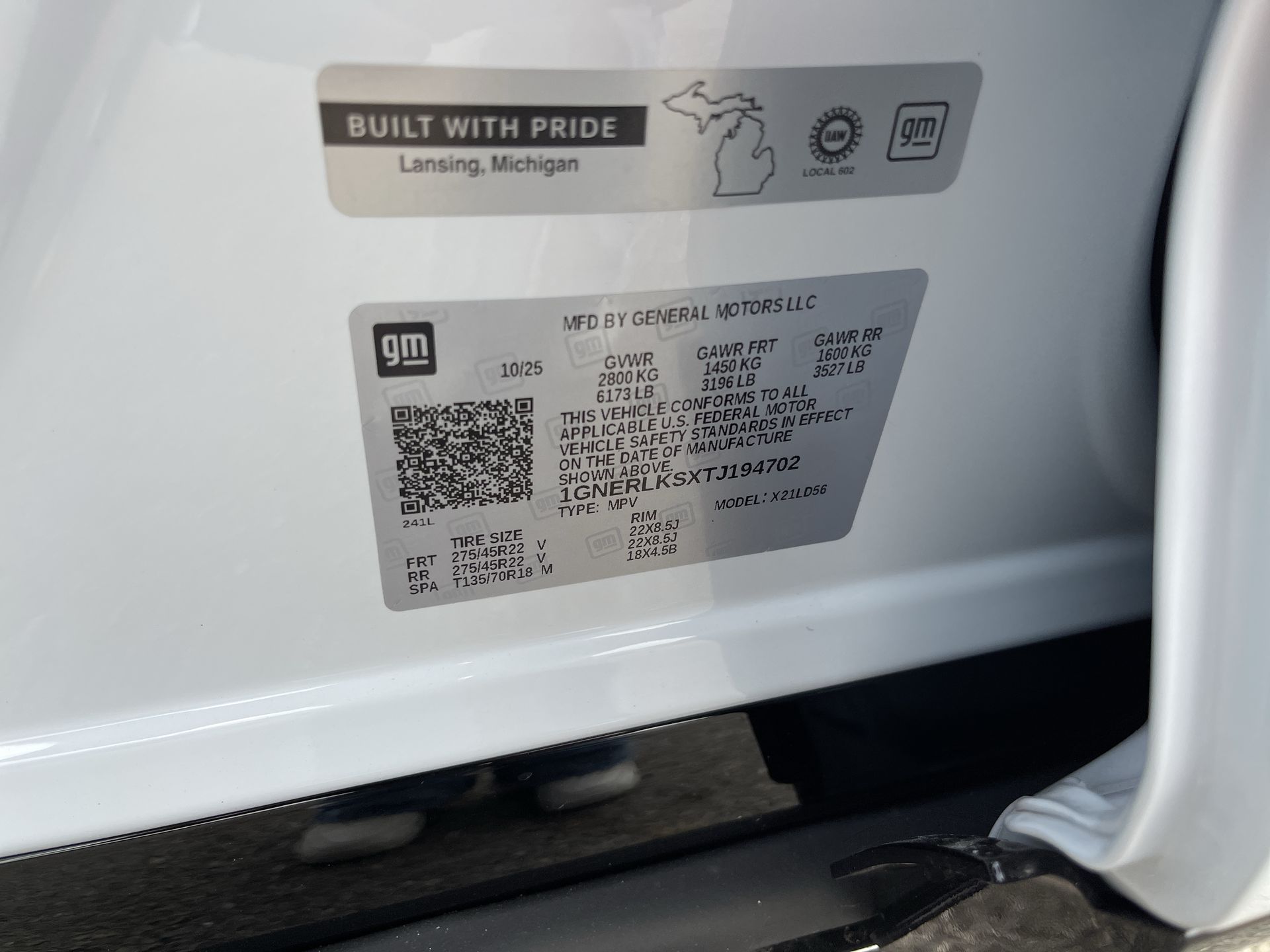 2026 Chevrolet Traverse RS