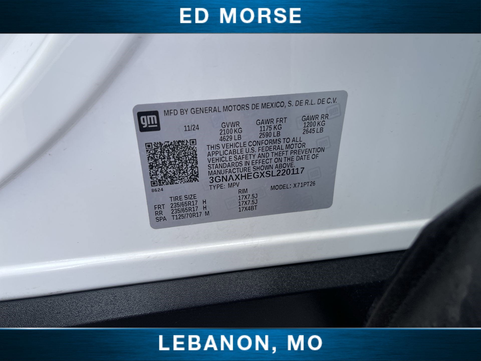 2025 Chevrolet Equinox LT