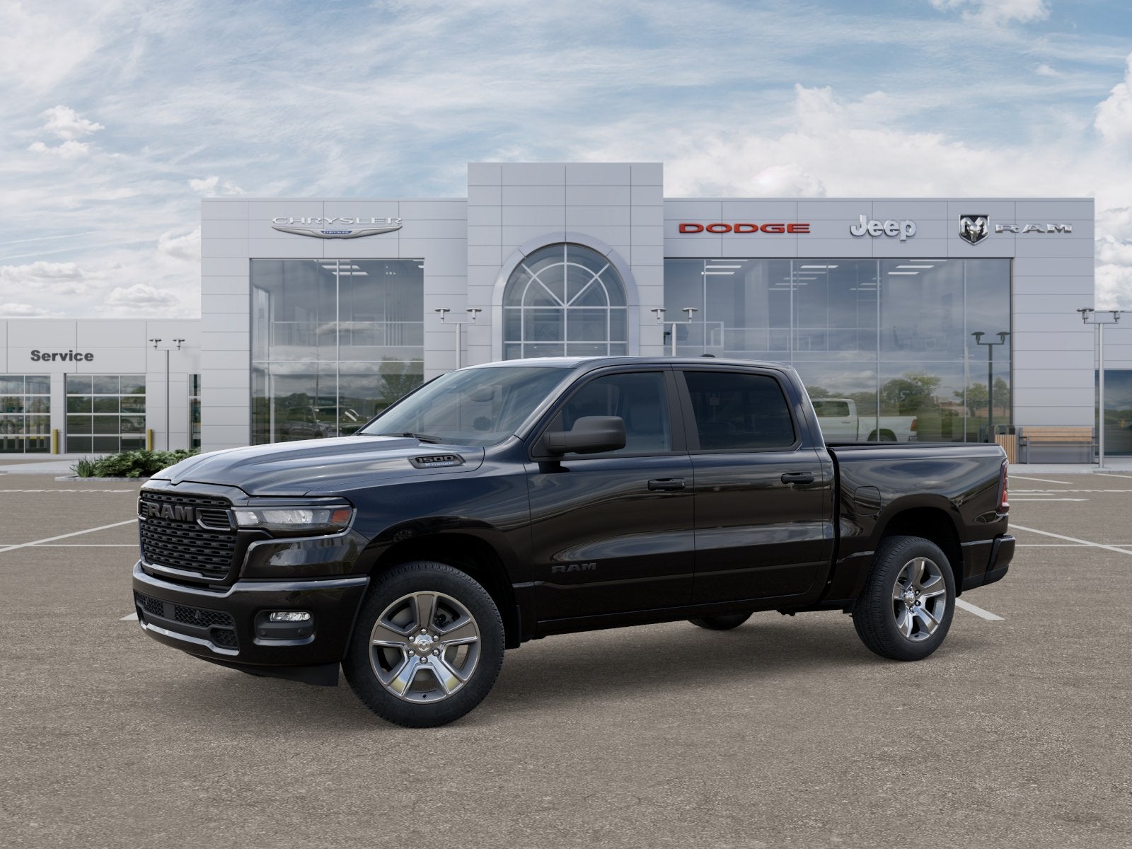 2025 RAM Ram 1500 RAM 1500 TRADESMAN CREW CAB 4X4 5'7' BOX