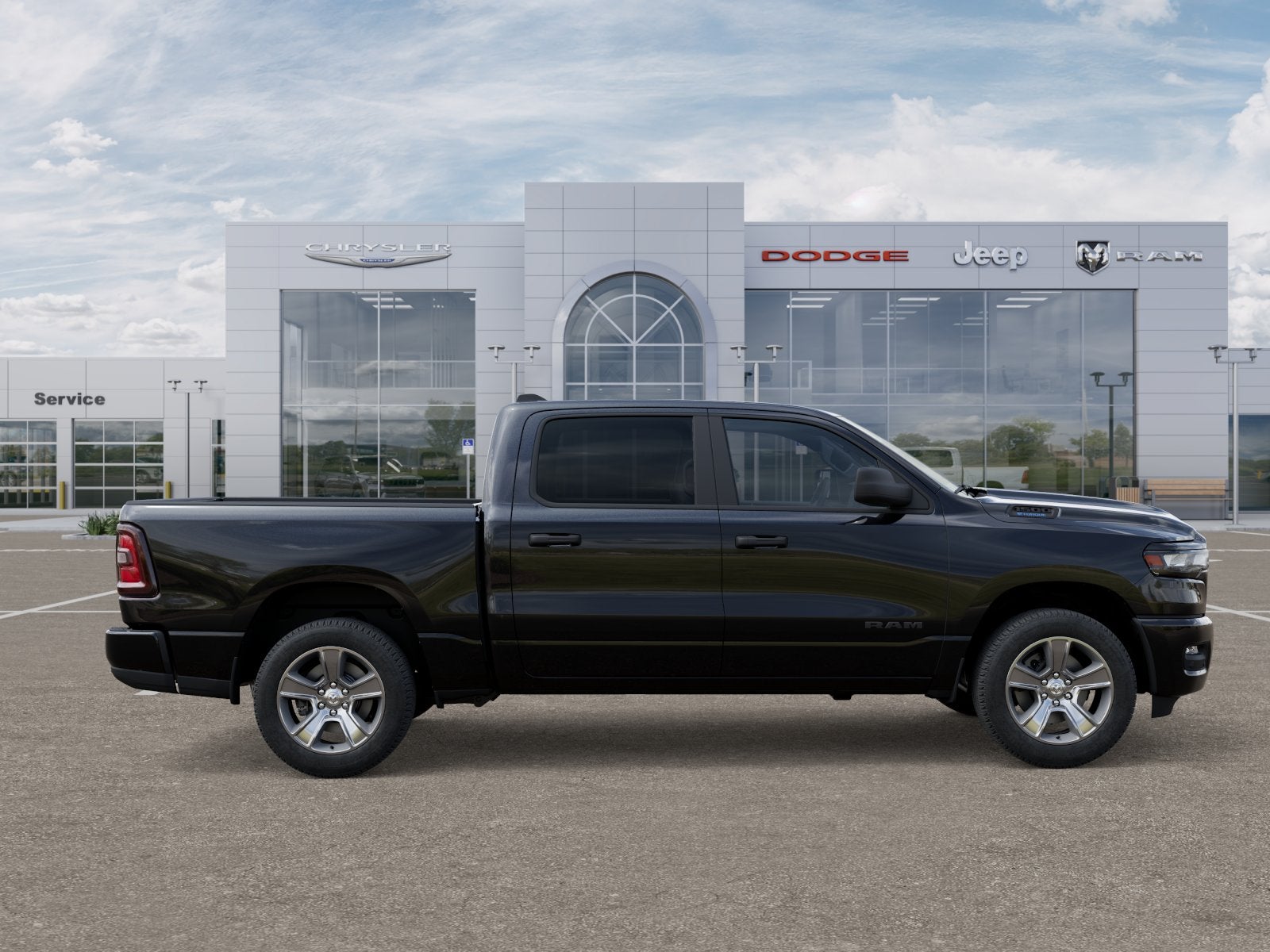 2025 RAM Ram 1500 RAM 1500 TRADESMAN CREW CAB 4X4 5'7' BOX