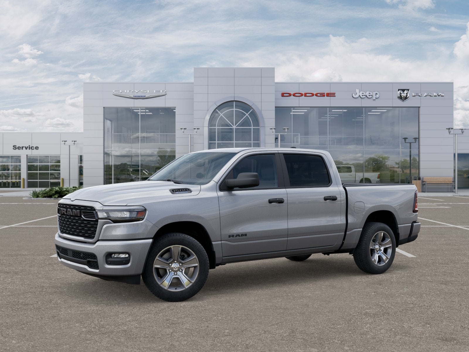 2025 RAM Ram 1500 RAM 1500 TRADESMAN CREW CAB 4X4 5'7' BOX
