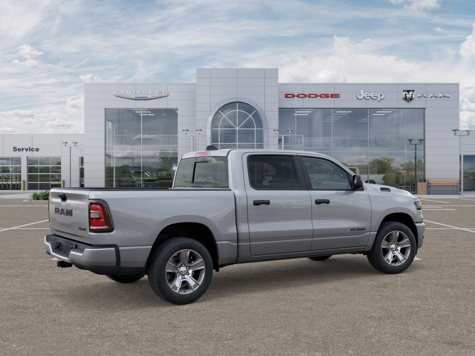 2025 RAM Ram 1500 RAM 1500 TRADESMAN CREW CAB 4X4 5'7' BOX