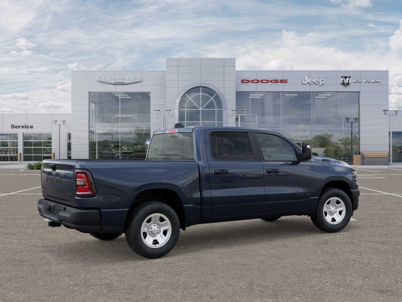 2025 RAM Ram 1500 RAM 1500 TRADESMAN CREW CAB 4X4 5'7' BOX