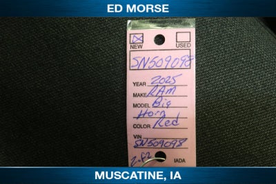 2025 RAM Ram 1500 RAM 1500 BIG HORN CREW CAB 4X4 5'7' BOX