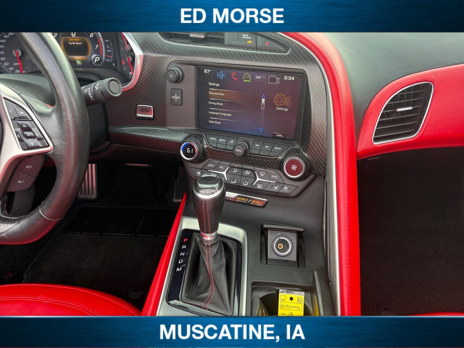 2016 Chevrolet Corvette Z06 Z06 3LZ