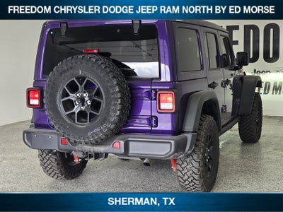 2026 Jeep Wrangler WRANGLER 4-DOOR WILLYS