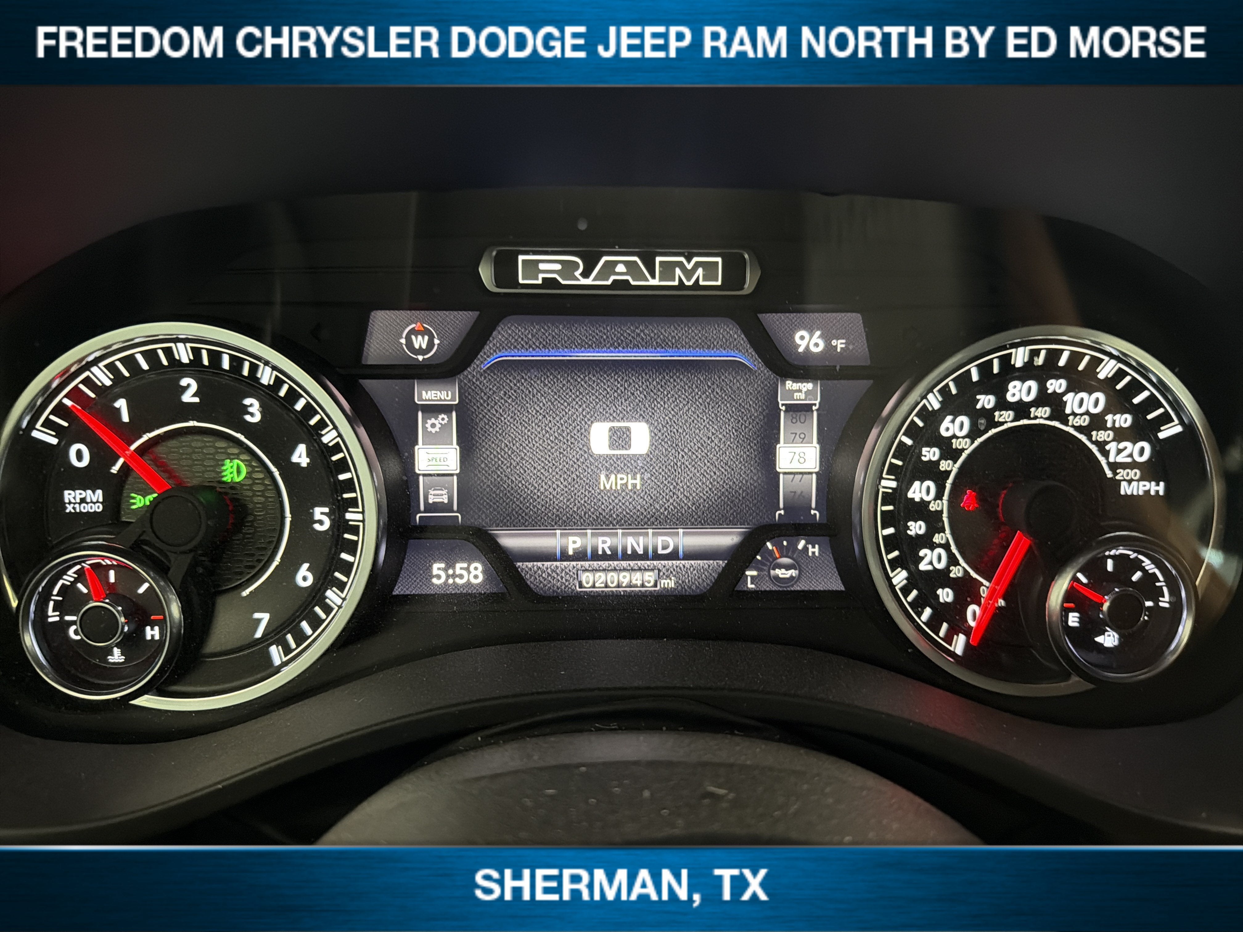 2024 RAM 1500 Lone Star Crew Cab 4x4 5'7' Box