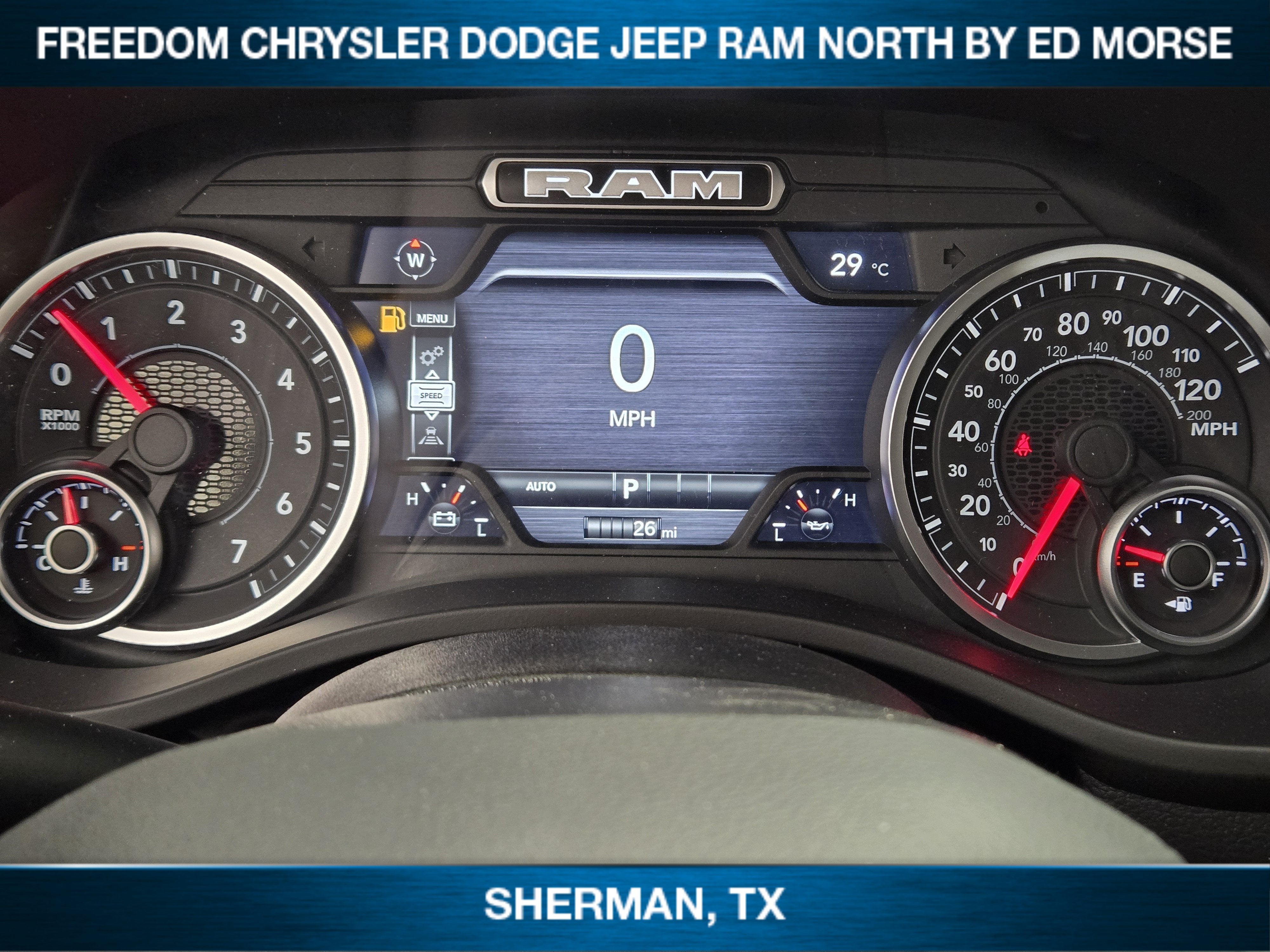 2026 RAM Ram 1500 RAM 1500 LARAMIE CREW CAB 4X4 5'7' BOX