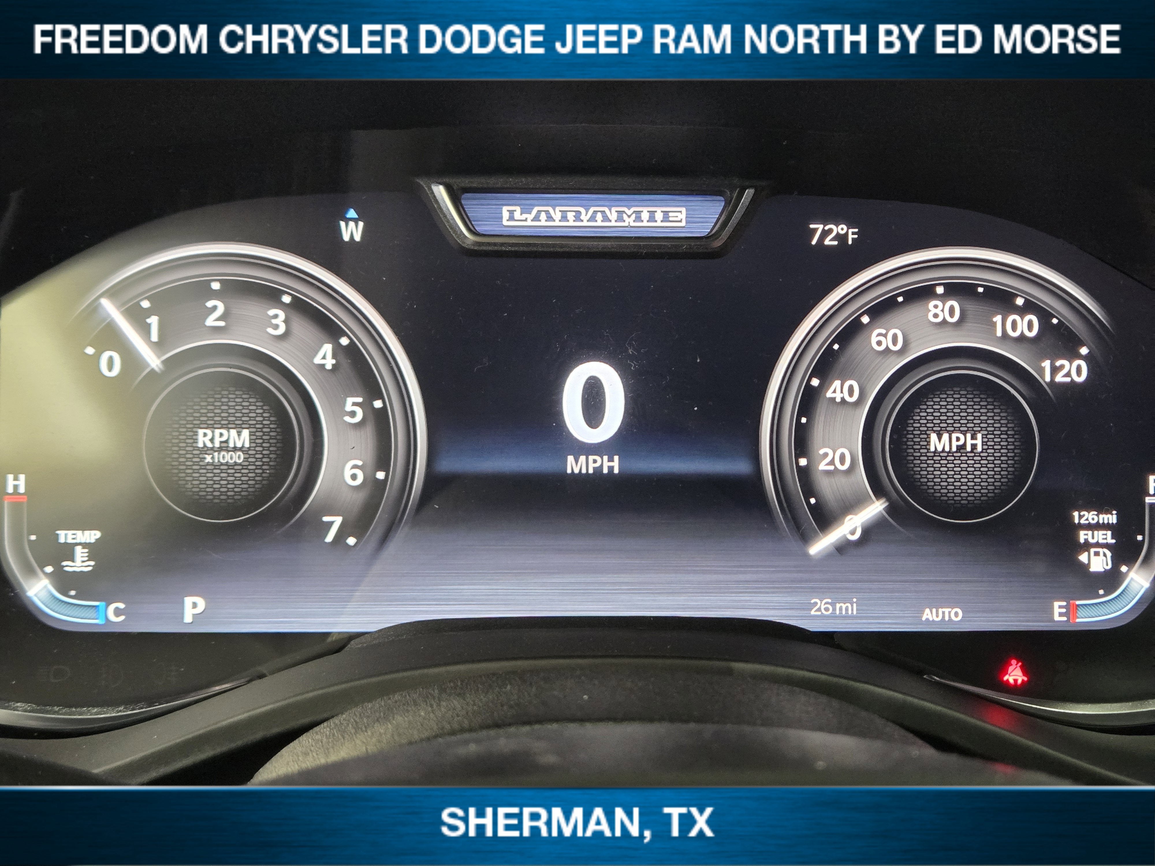 2026 RAM Ram 1500 RAM 1500 LARAMIE CREW CAB 4X4 5'7' BOX